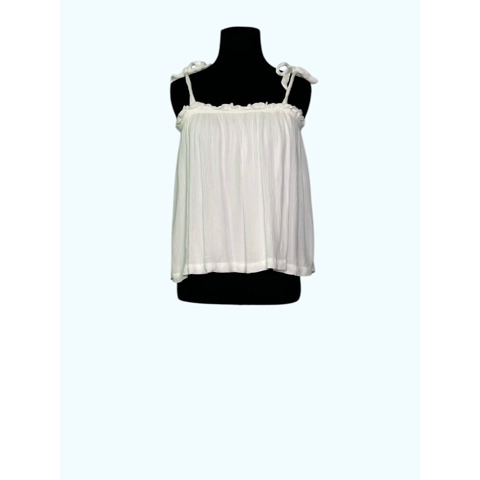 Hollister Hollister white crop cami size small Size S / US 4 / IT 40 - 10 Thumbnail