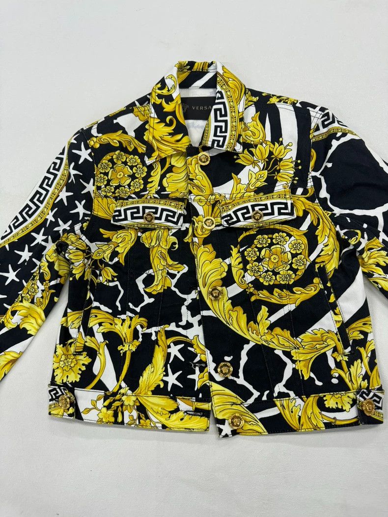 Versace Versace Denim women's coat Size S / US 4 / IT 40 - 2 Thumbnail
