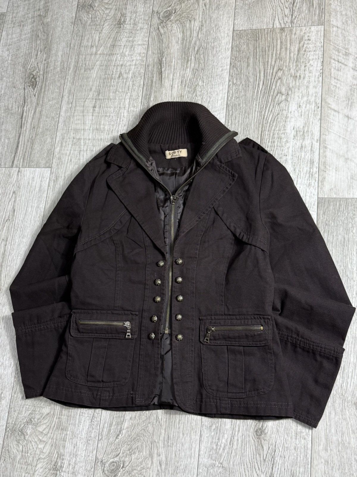 Hysteric Glamour Napoleon jacket Y2K streetwear Japanese brand cropped Size S / US 4 / IT 40 - 1 Thumbnail