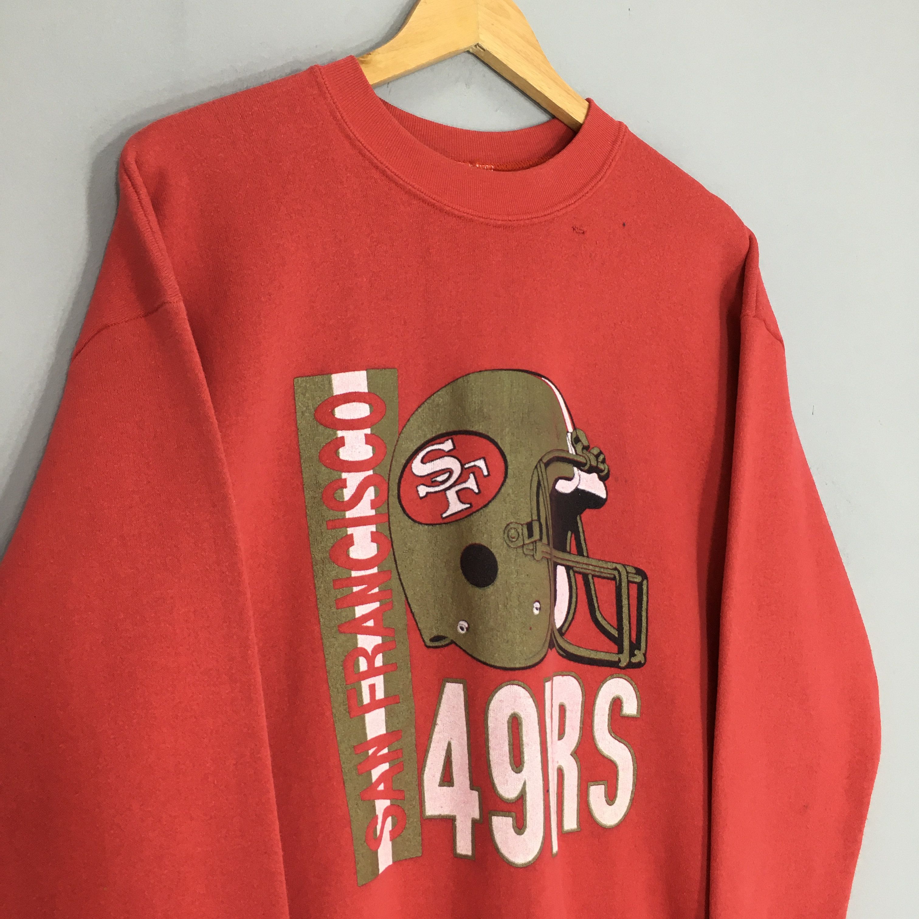NFL × Vintage Vintage 90s San Francisco 49ers NFL Sweatshirt Large Size US L / EU 52-54 / 3 - 3 Thumbnail