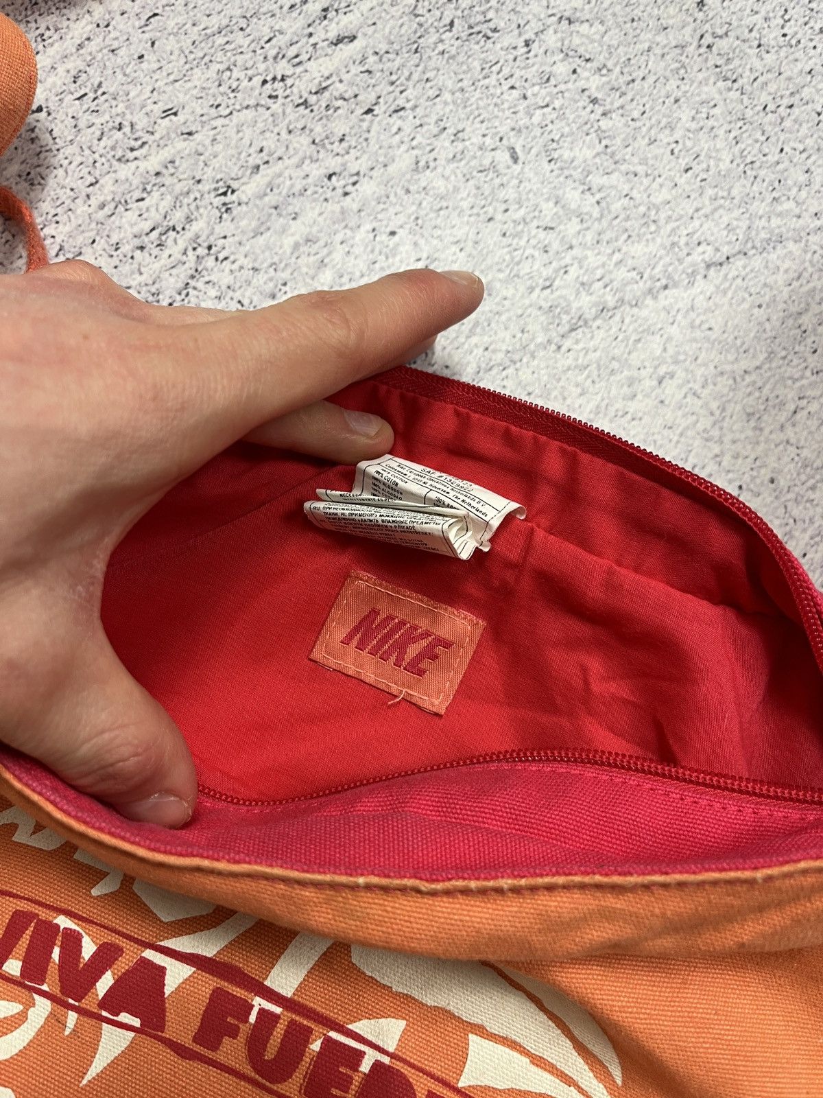 Nike Nike Vintage 00’s Y2k Shoulder Sling Bag Swoosh Hype Rare Size ONE SIZE - 10 Thumbnail