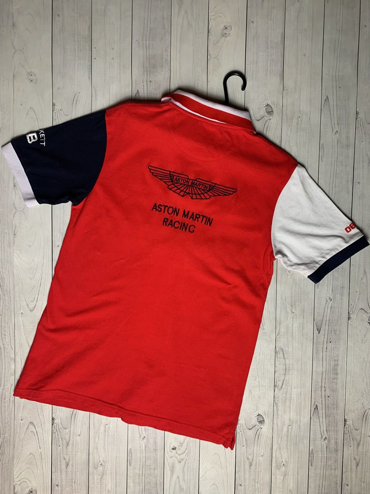 Hackett × Vintage Vintage Hackett Racing polo Aston Martin big logo size XL Size US XL / EU 56 / 4 - 3 Thumbnail