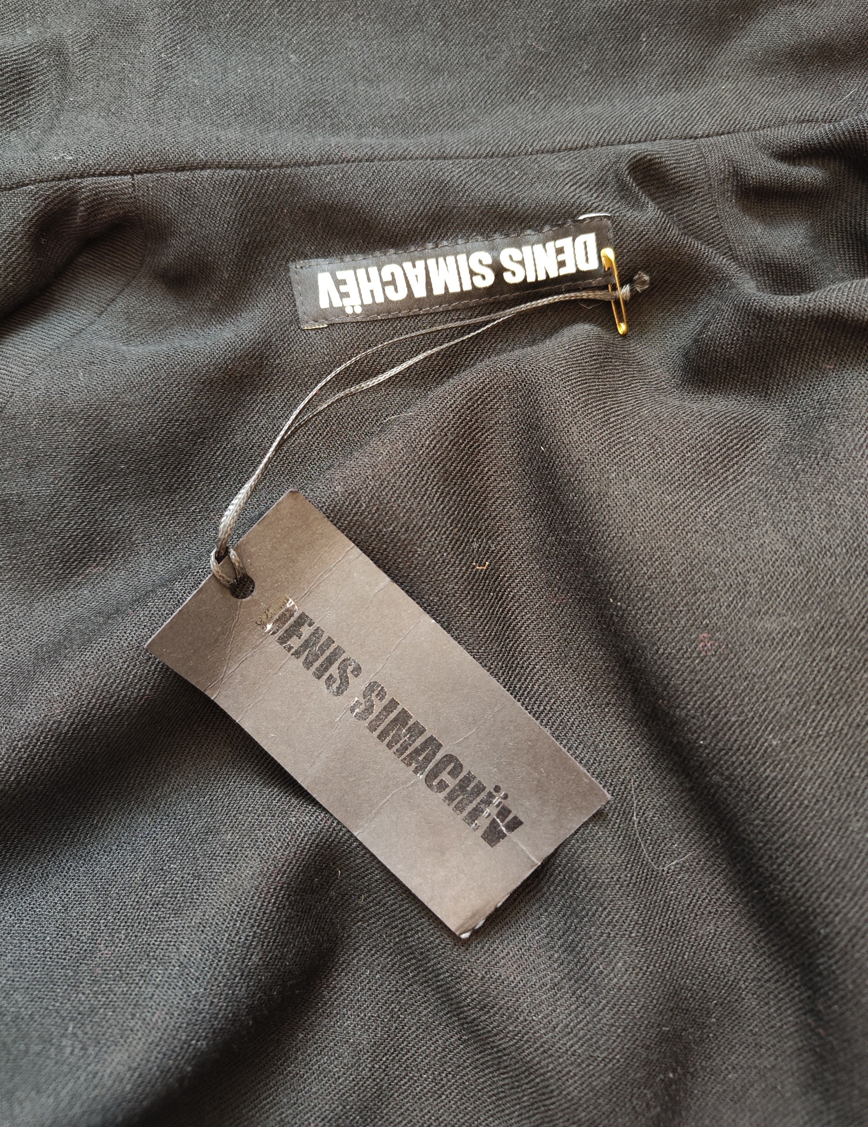 Denis Simachev USSR fullprinted wool bomber.Lke Jean-Paul Gaultier or Gucci Size S / US 4 / IT 40 - 5 Thumbnail