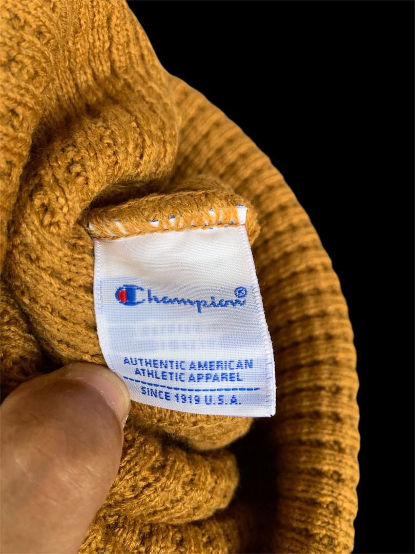 Champion × Japanese Brand × Vintage Champion Knitt Hat Vintage Size ONE SIZE - 7 Thumbnail