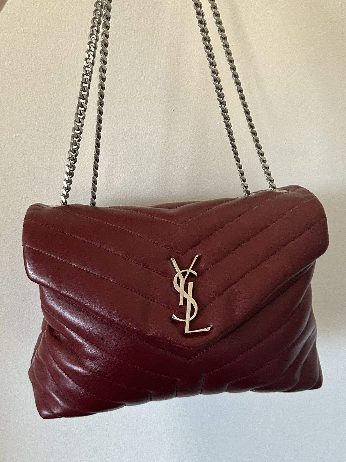 Yves Saint Laurent SAINT LAURENT Loulou medium quilted leather shoulder bag Size ONE SIZE - 1 Thumbnail