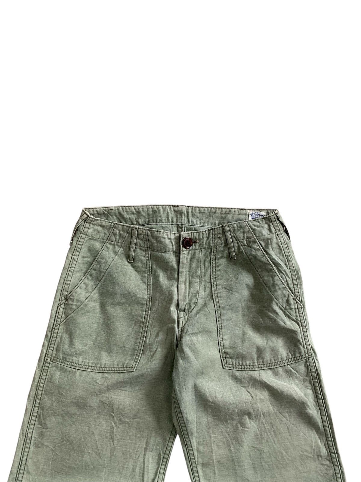 Orslow Offer📦Orslow Military Sateen OG Buckle Back Trousers Size US 30 / EU 46 - 3 Thumbnail