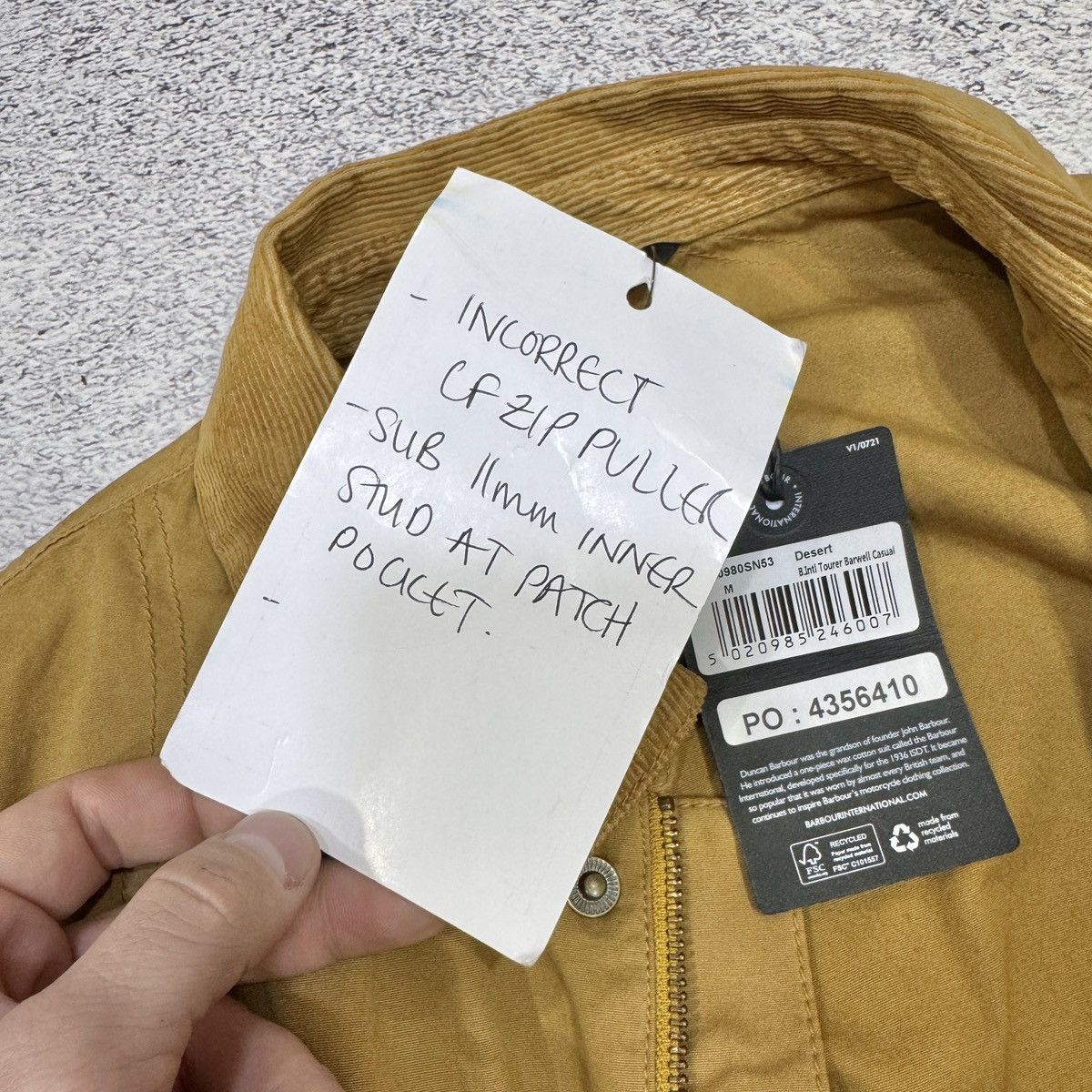 Barbour Barbour Intl Tourer Barwell Casual Jacket Desert M size Size US M / EU 48-50 / 2 - 6 Thumbnail