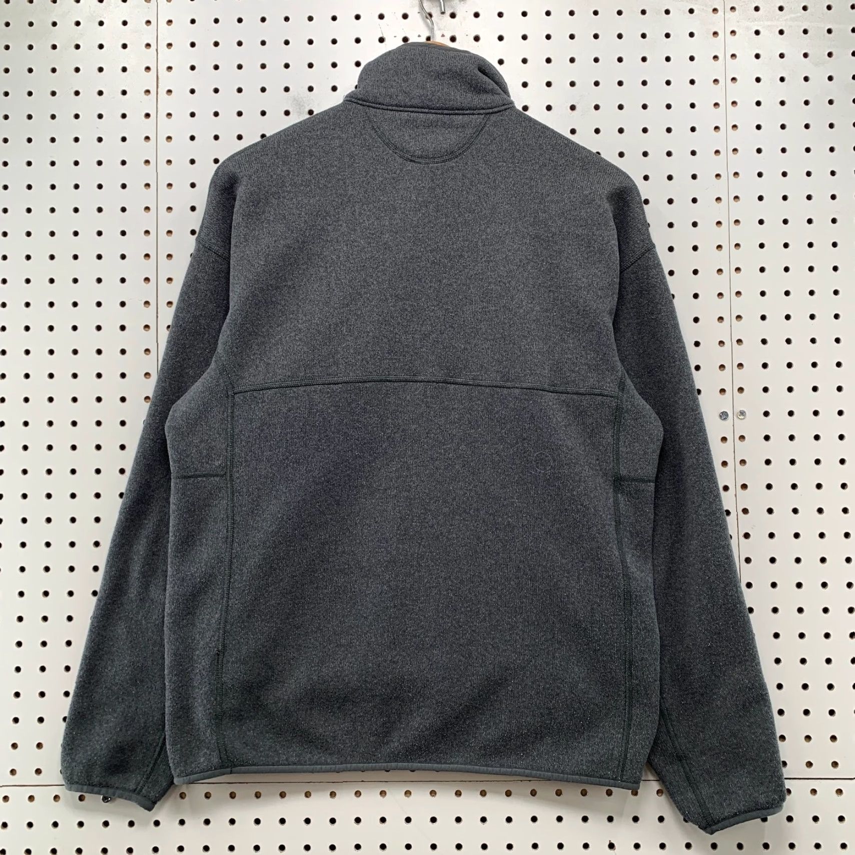 Patagonia Patagonia Better Sweater Mens Medium Gray 1/4 Snap PROVE IT Gray Pullover Sweatshirt Size US M / EU 48-50 / 2 - 2 Thumbnail