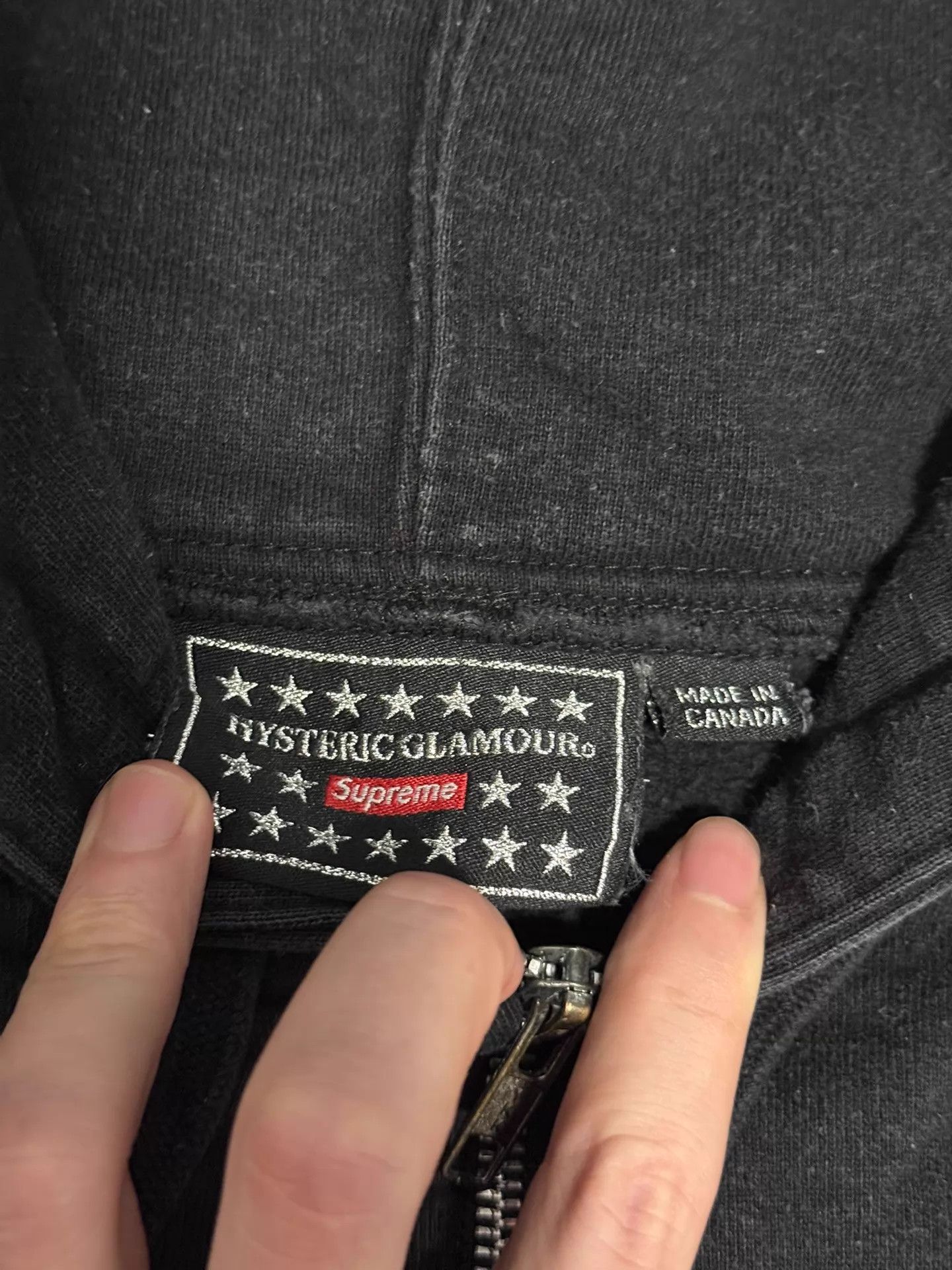 Supreme Supreme Hysteric Glamour Patches Zip Up Hoodie L/Fair Size US L / EU 52-54 / 3 - 3 Thumbnail