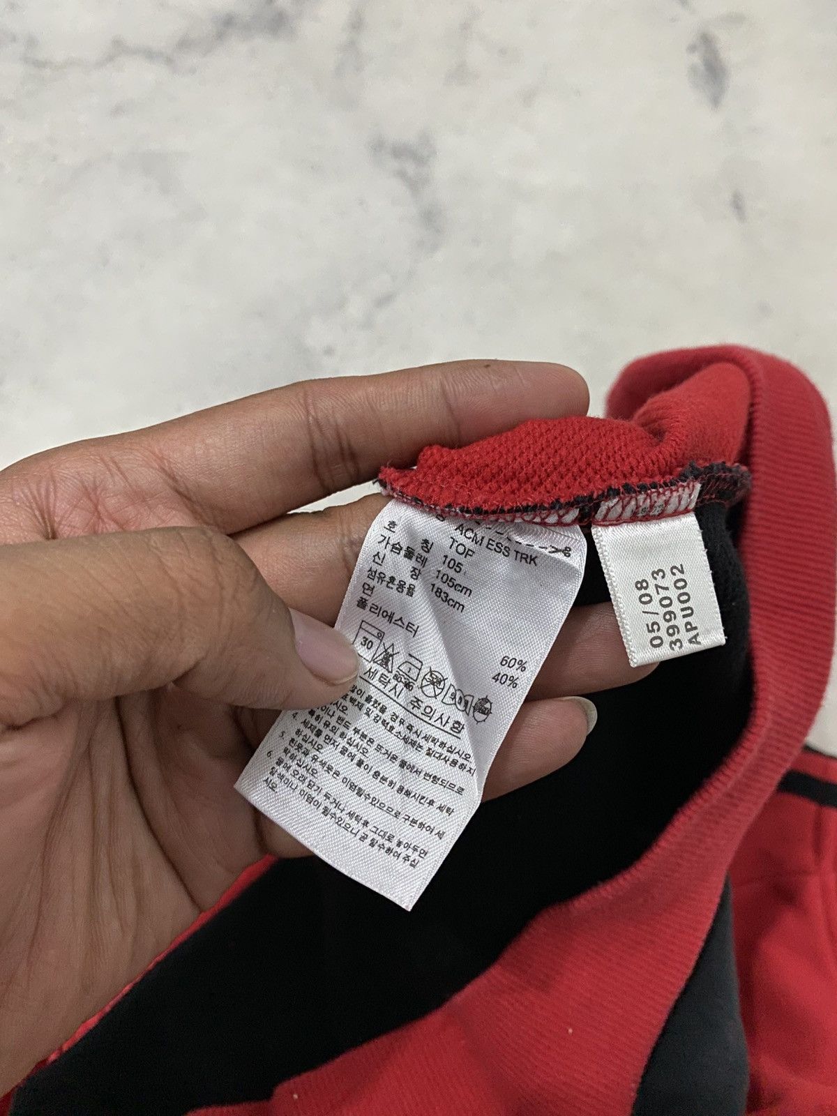 Adidas Vintage Adidas AC Milan Track Top Jacket Size US XL / EU 56 / 4 - 5 Thumbnail