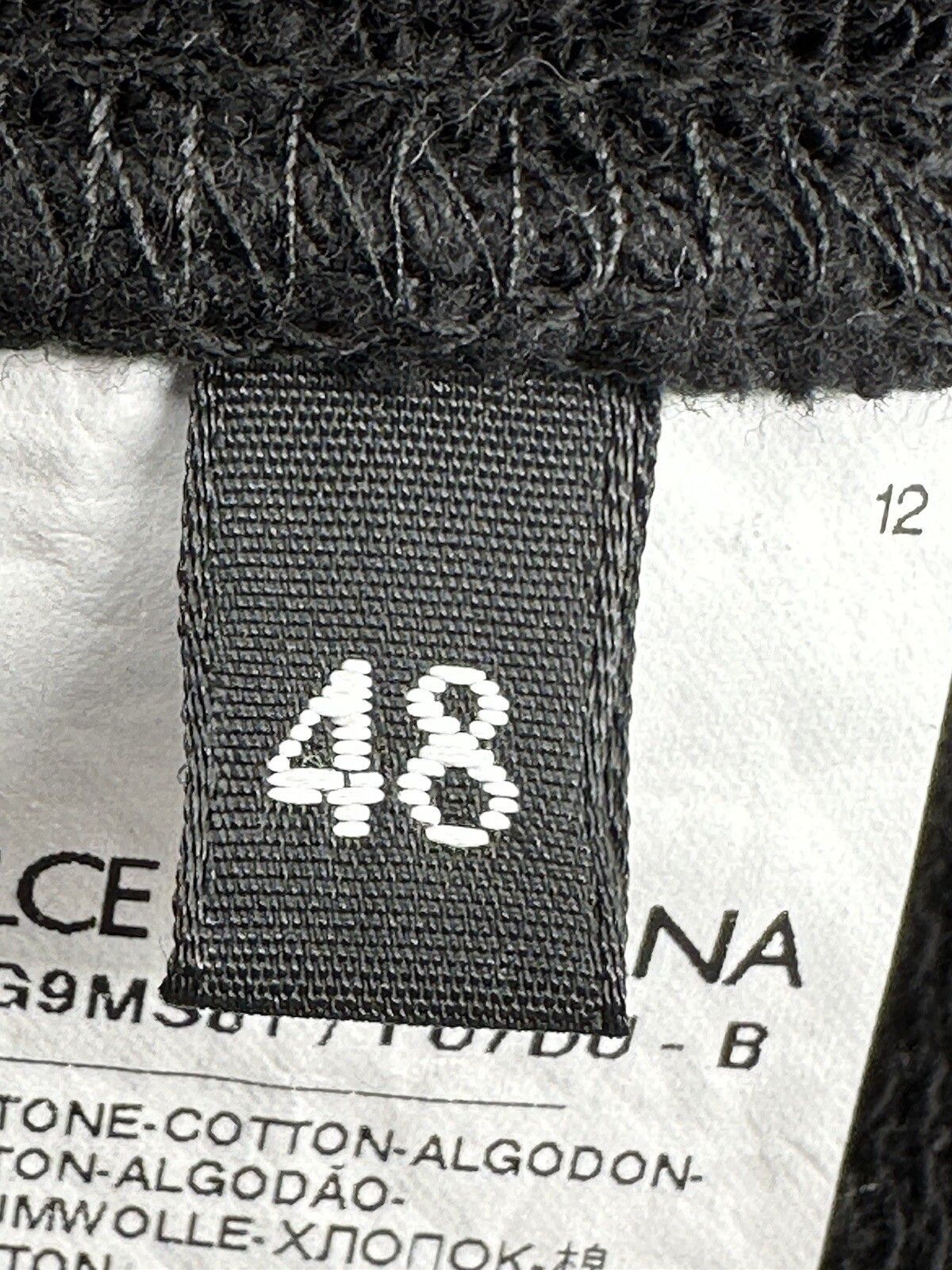 Dolce & Gabbana Size-48/M New Dolce&Gabbana Men's Sweatshirt Size US M / EU 48-50 / 2 - 7 Thumbnail