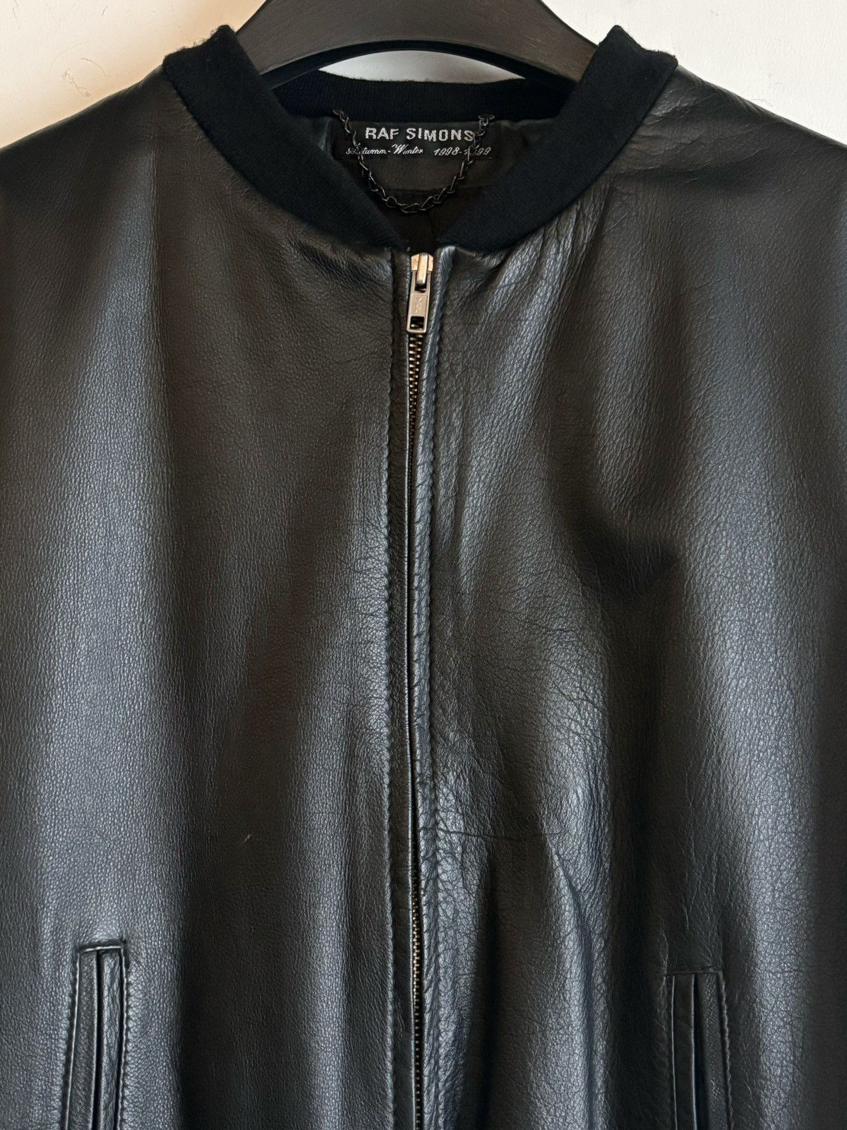Raf Simons Raf Simons | AW1998 Lambskin Varsity Jacket Size US M / EU 48-50 / 2 - 4 Thumbnail