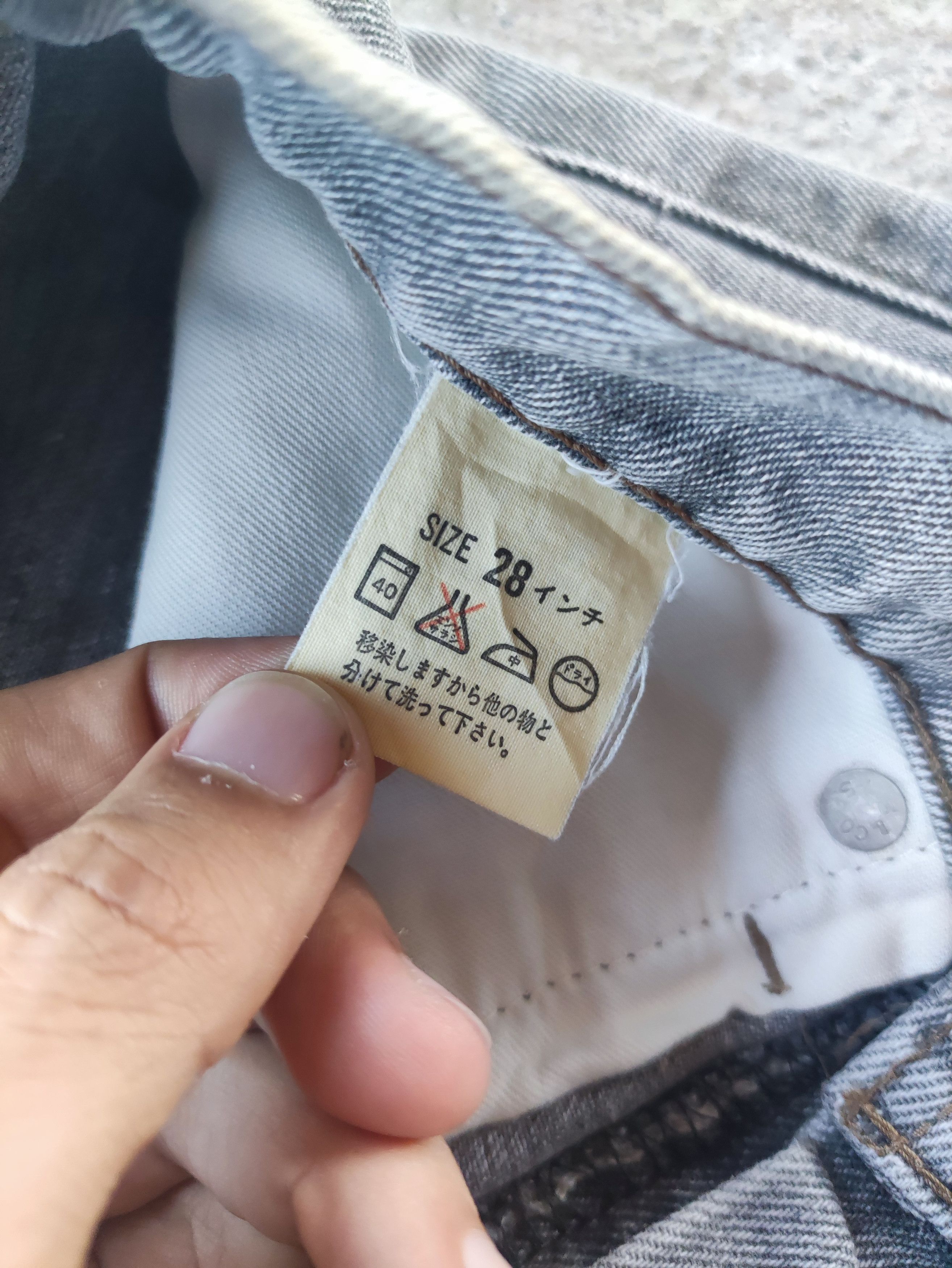 Levi's Vintage Levi's Brand Straight Cut Faded Denim Pants Size US 28 / EU 44 - 7 Thumbnail