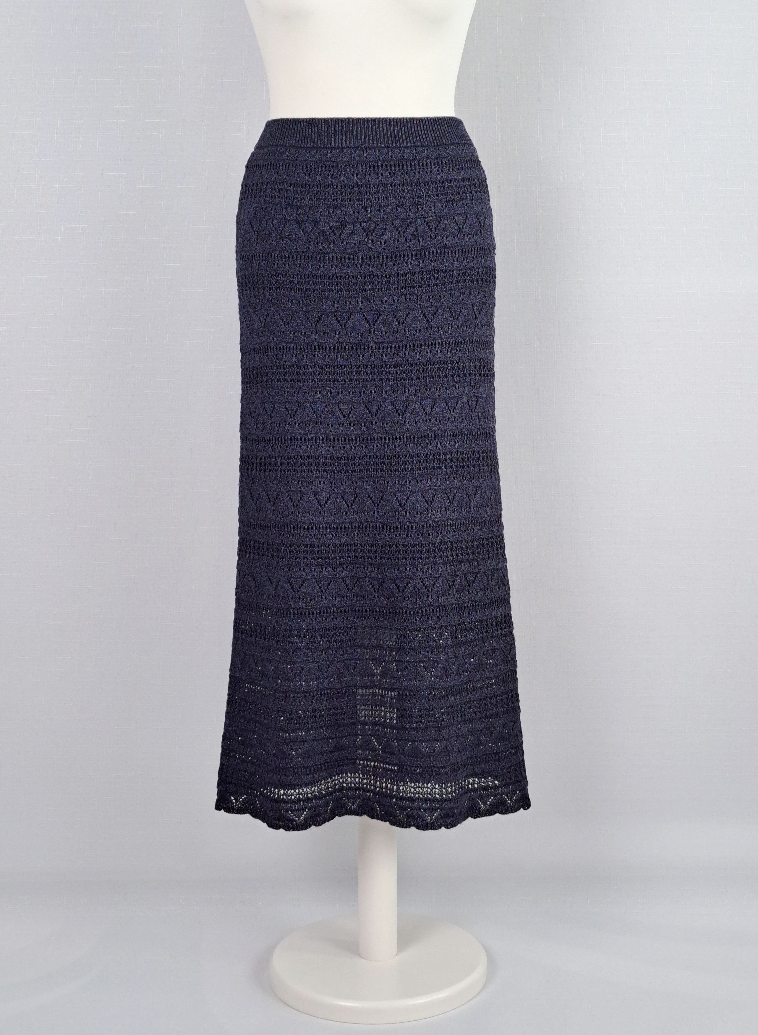Issey Miyake × Japanese Brand PLST by Issey Miyake lace paper skirt. Size S Size 28" / US 6 / IT 42 - 1 Thumbnail