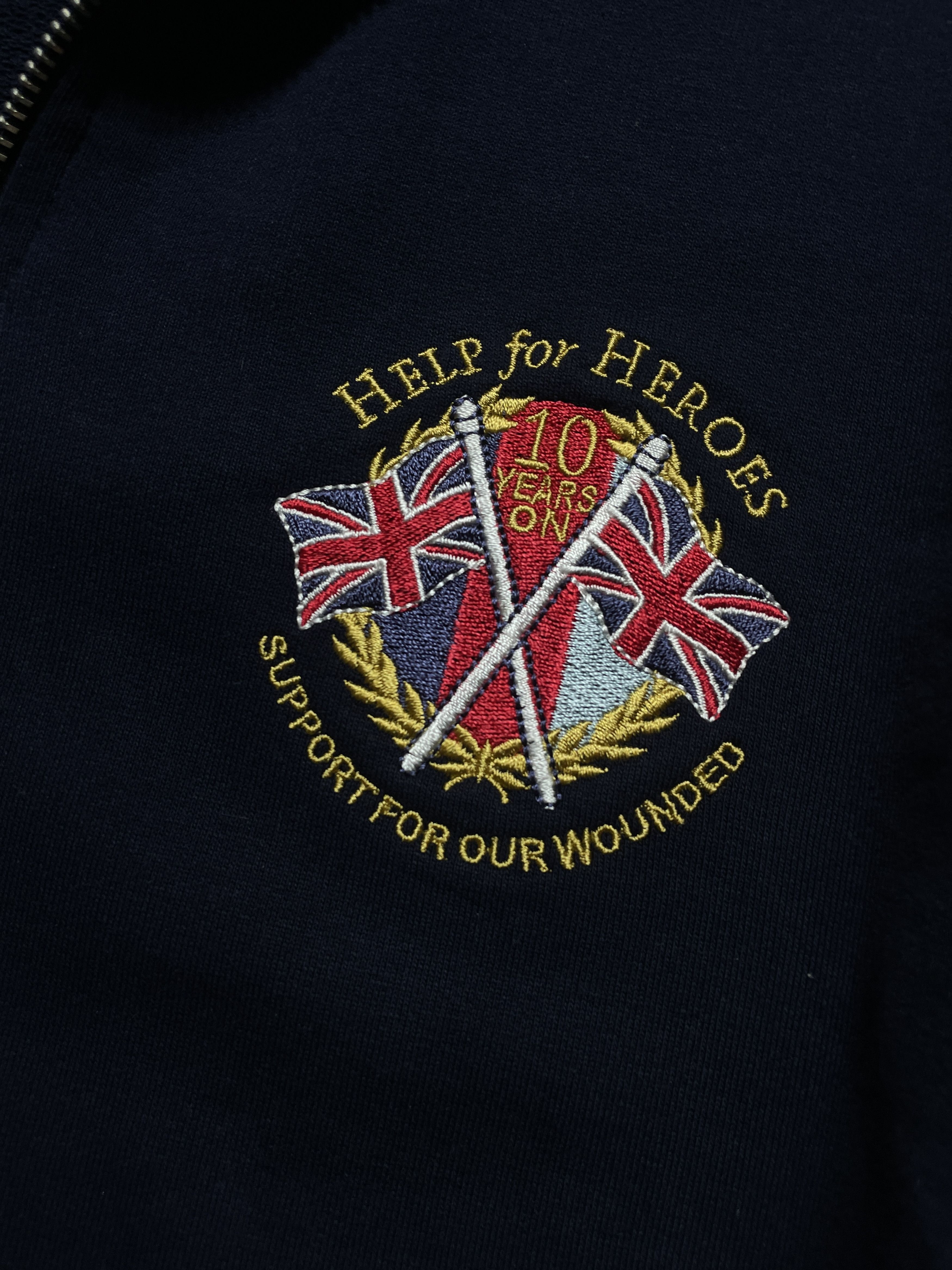 Vintage England Help for Heroes Sweatshirt Vintage Retro Rare Size US S / EU 44-46 / 1 - 2 Thumbnail