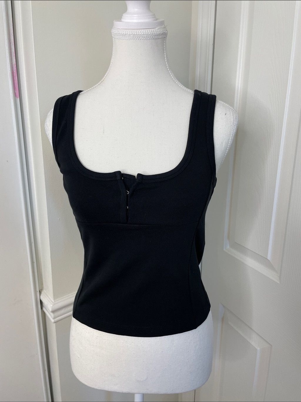 Zara NWT Zara Hook Closure Corset Tank Top L Size M / US 6-8 / IT 42-44 - 3 Thumbnail