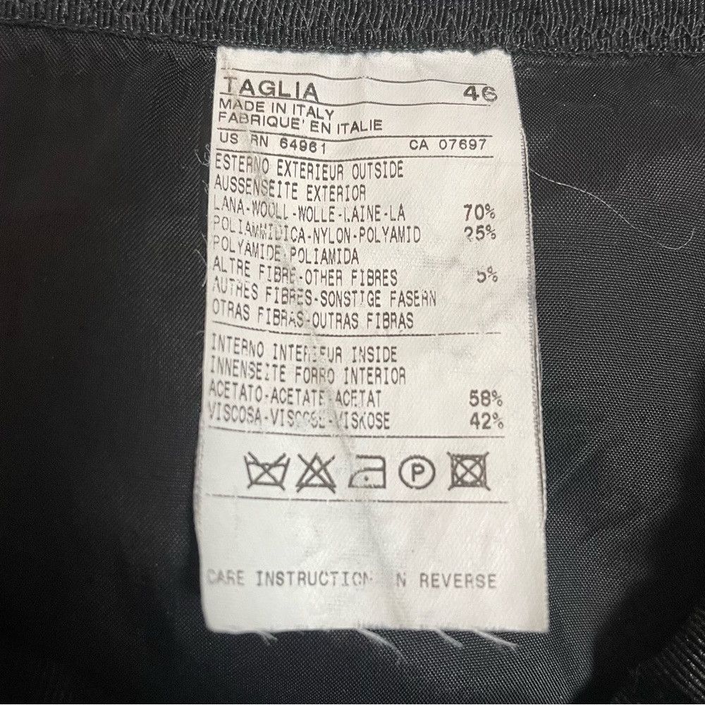 United Colors Of Benetton United Colors of Benetton Grey Wool Mini Skirt With Lace Tr Size 32" / US 10 / IT 46 - 7 Thumbnail