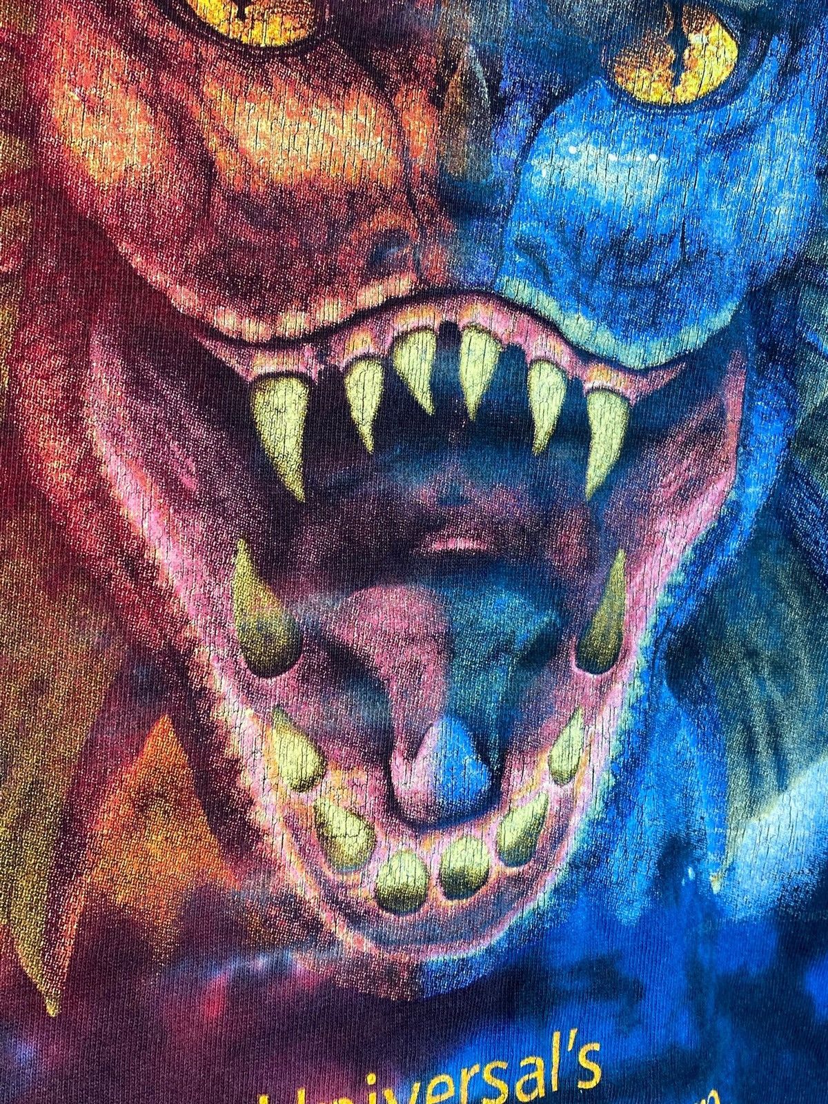 Vintage Universal Studios Islands of Adventure Dueling Dragons Shirt Size US M / EU 48-50 / 2 - 9 Thumbnail
