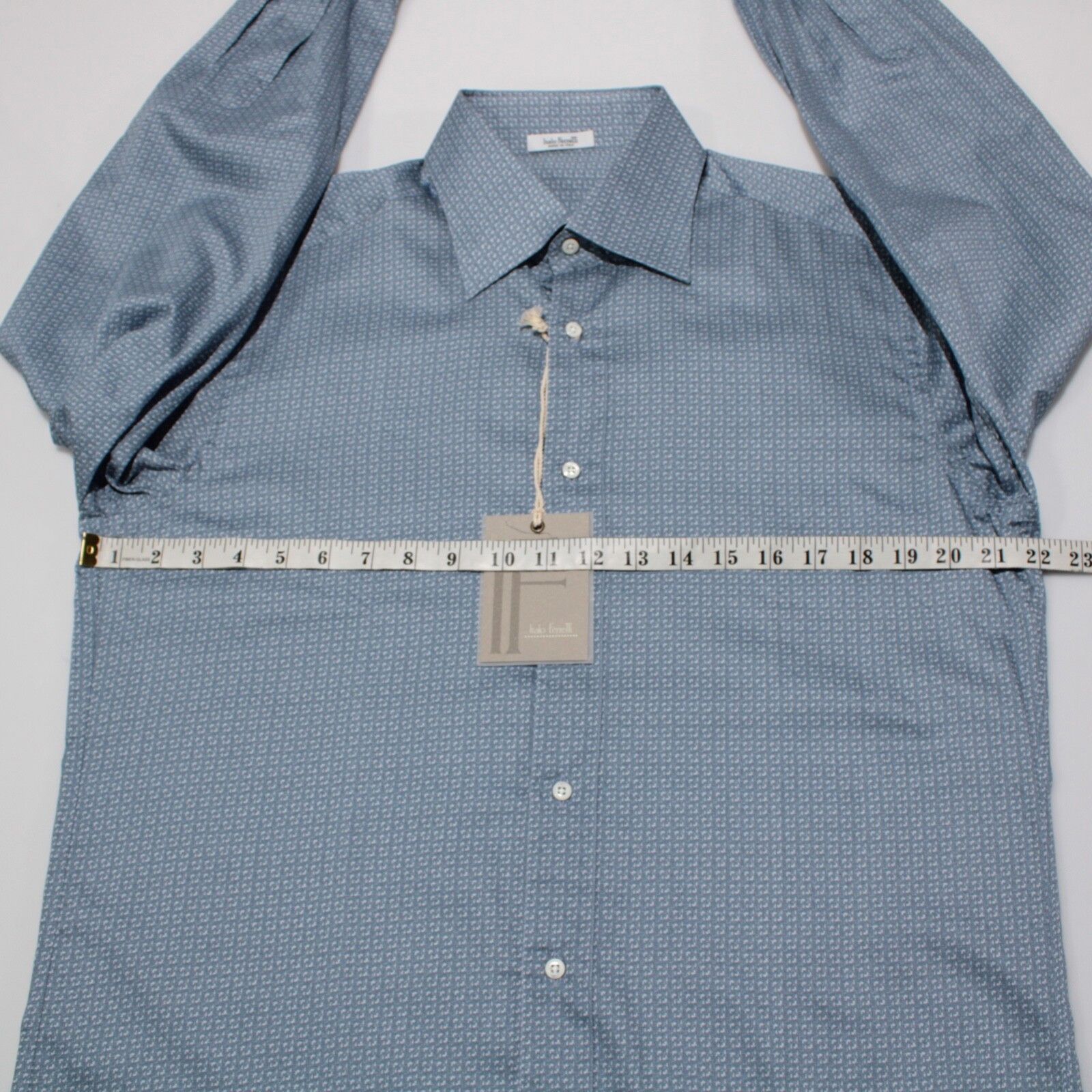 Other Italo Ferretti New with tags Shirt Size L US In Blue Size US L / EU 52-54 / 3 - 8 Thumbnail