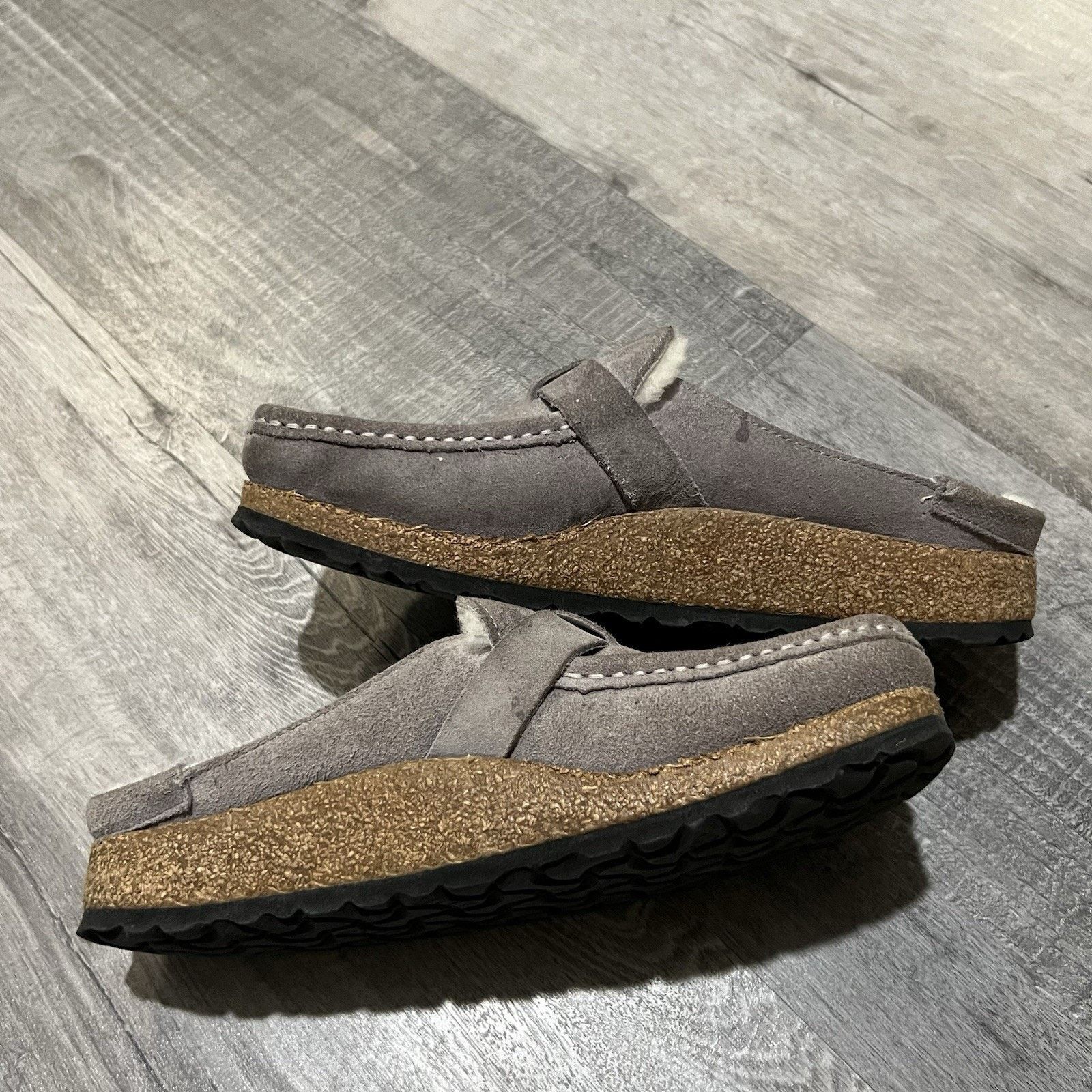 Birkenstock BIRKENSTOCK Buckley NARROW Shearling fur Mules Moccasin 38 Size US 7.5 / IT 37.5 - 5 Thumbnail