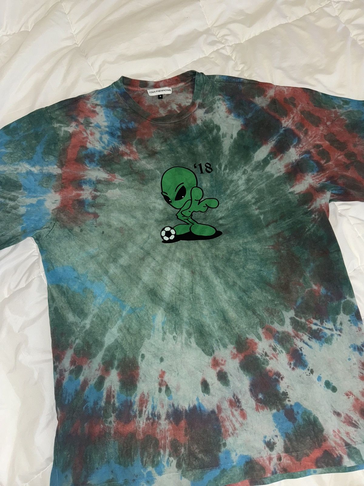 Gosha Rubchinskiy Gosha Alien Tie-Dye tee sz M Size US M / EU 48-50 / 2 - 1 Thumbnail