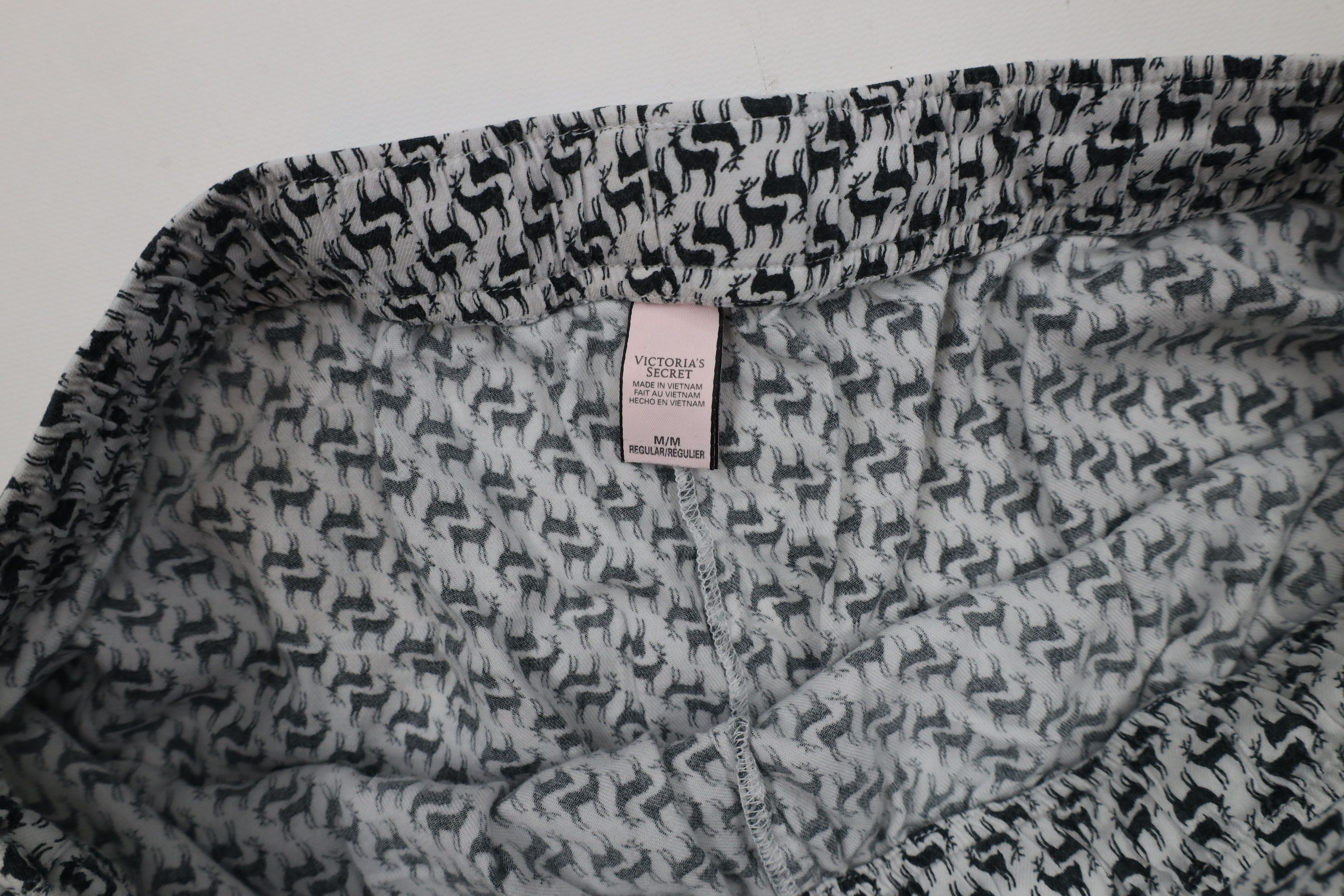 Victoria's Secret × Vintage Vintage Victorias Secret Over Print Flannel Pajama Pants Size 30" / US 8 / IT 44 - 7 Thumbnail