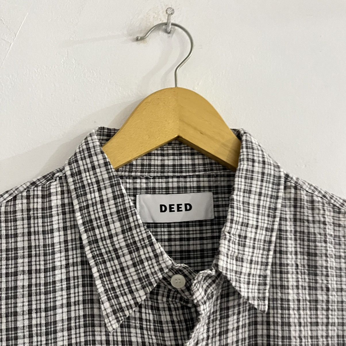 Japanese Brand Deed - Plaid SS Button Up Shirt Size US L / EU 52-54 / 3 - 4 Thumbnail