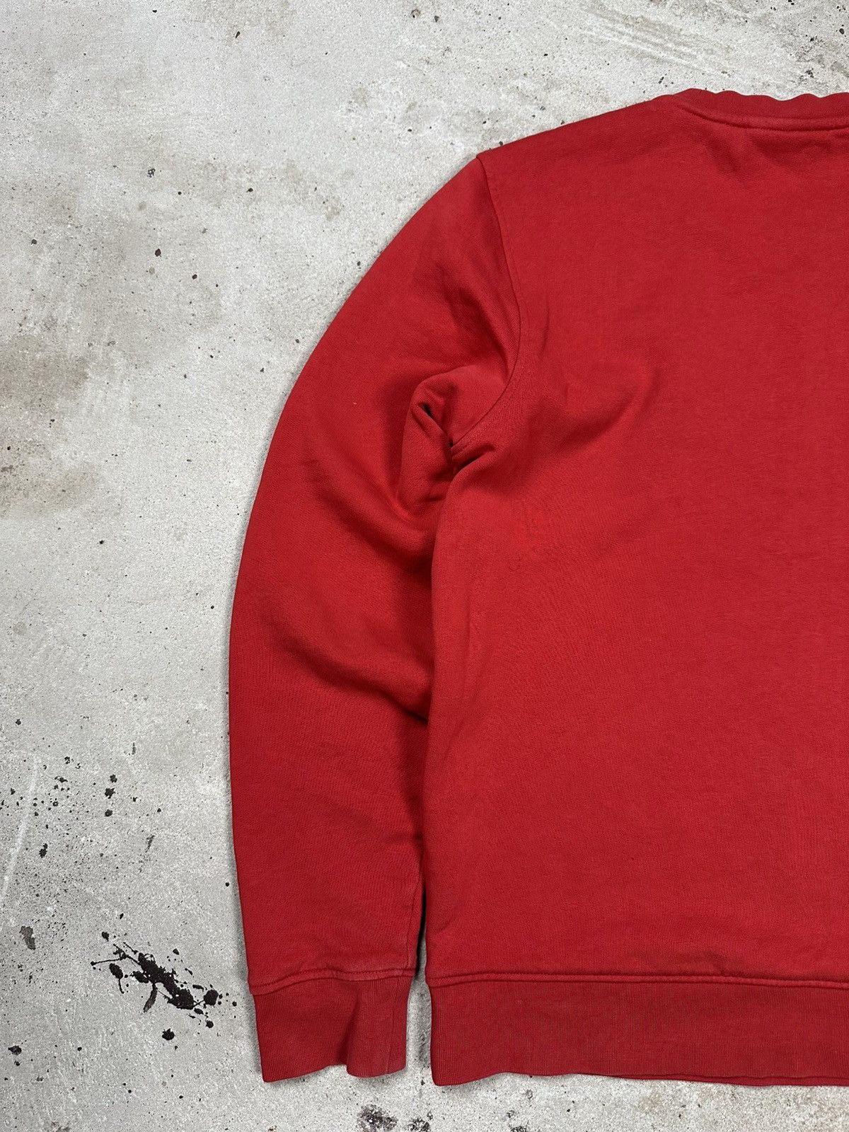 Lacoste × Vintage Vintage Y2K Lacoste Red Crewneck Jumper Small Logo Size US S / EU 44-46 / 1 - 9 Thumbnail