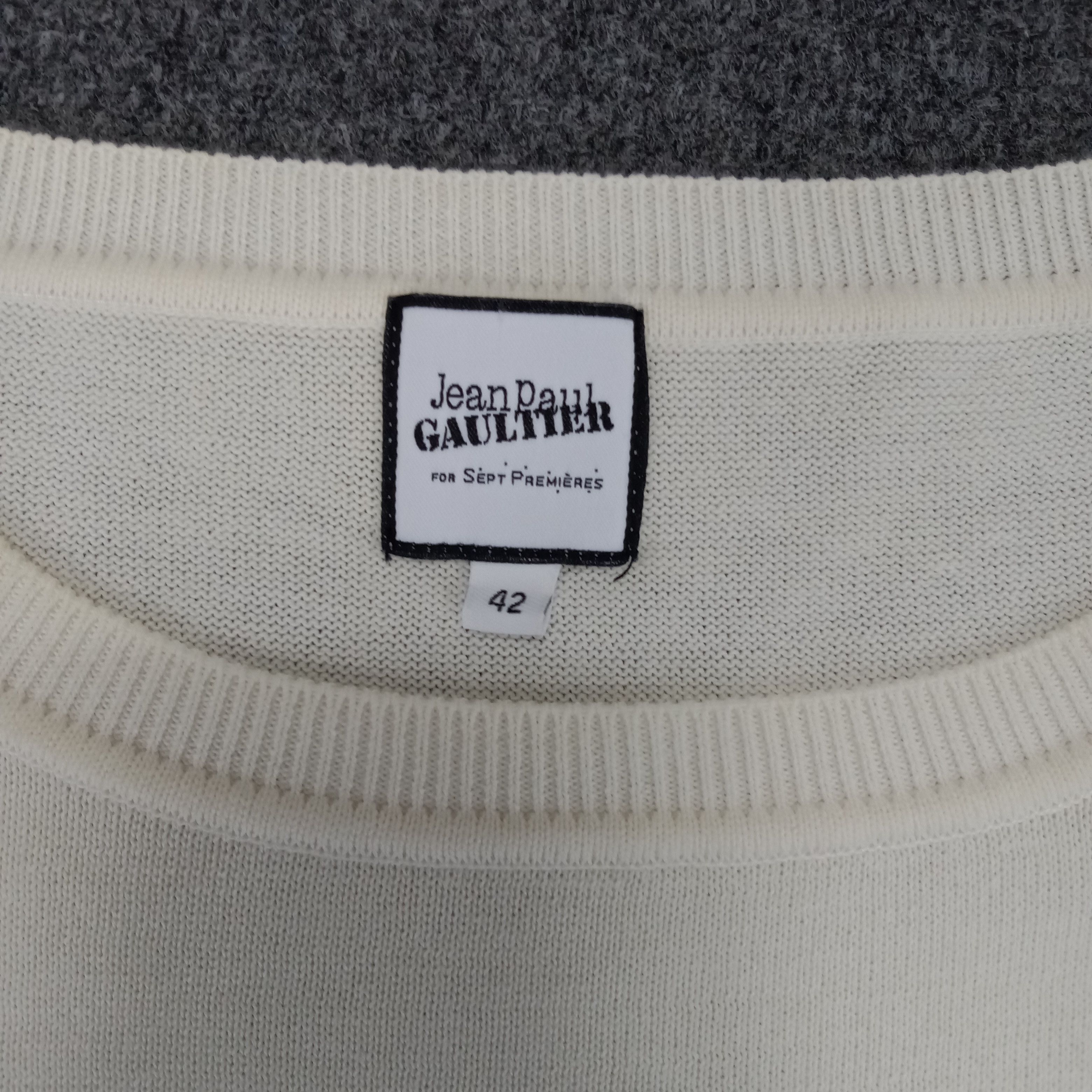 Designer × Jean Paul Gaultier × Vintage Jean Paul Gaultier Luxury Brand Fashion Tshirt Size M / US 6-8 / IT 42-44 - 3 Thumbnail