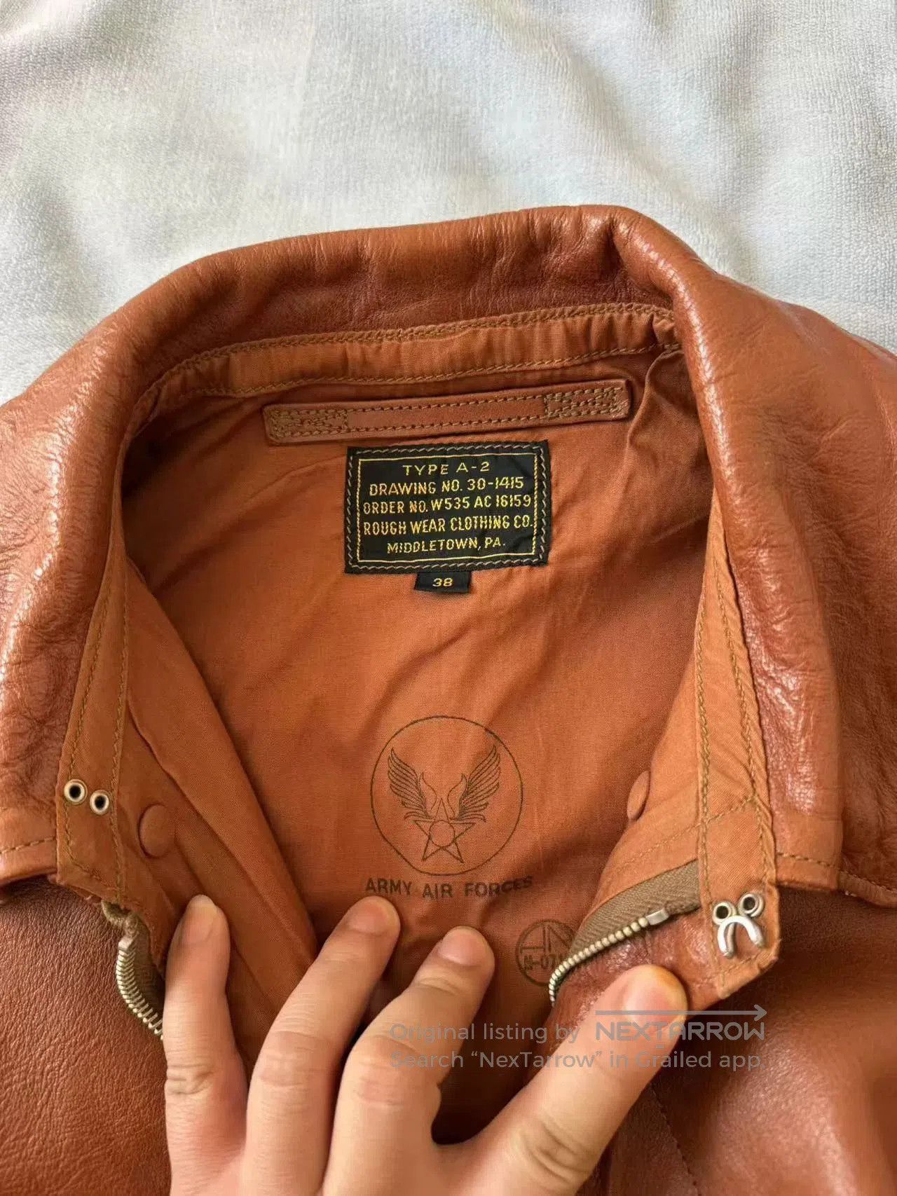 Rainbow Country Rainbow Country Pilot Jacket A2. Size US M / EU 48-50 / 2 - 6 Thumbnail
