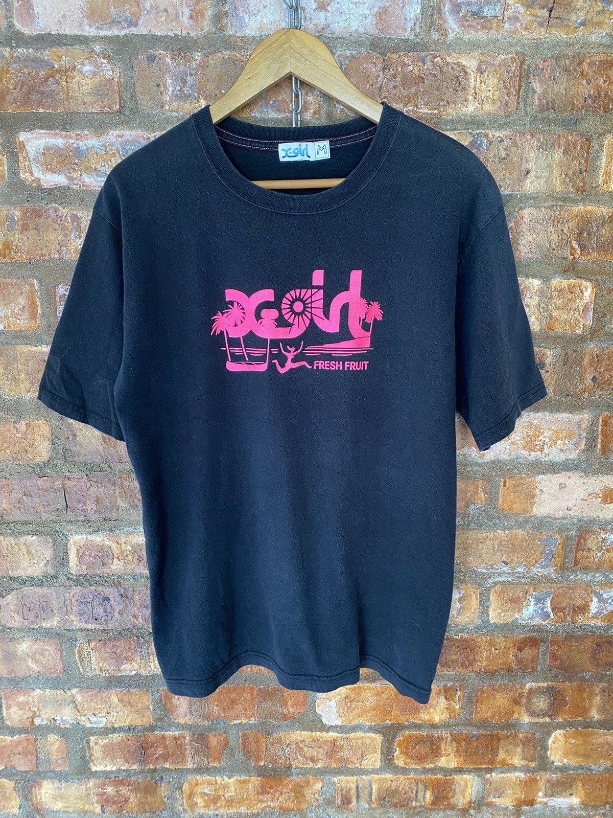 20471120 × Hysteric Glamour × Japanese Brand Vtg Made in Japan X-Girl Fresh Fruits tee hawaii Size US M / EU 48-50 / 2 - 2 Thumbnail