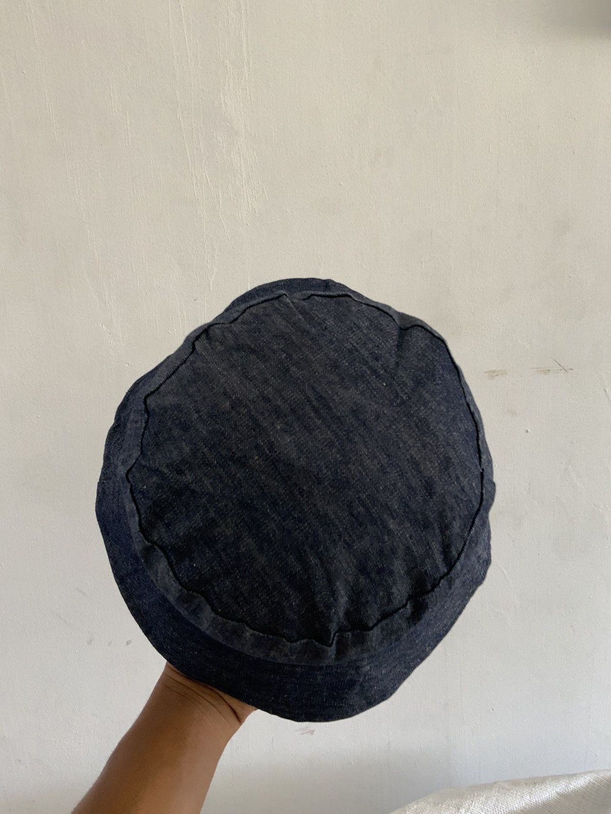 Japanese Brand Reversible Denim Designer inspired Burberry Hat Size ONE SIZE - 7 Thumbnail