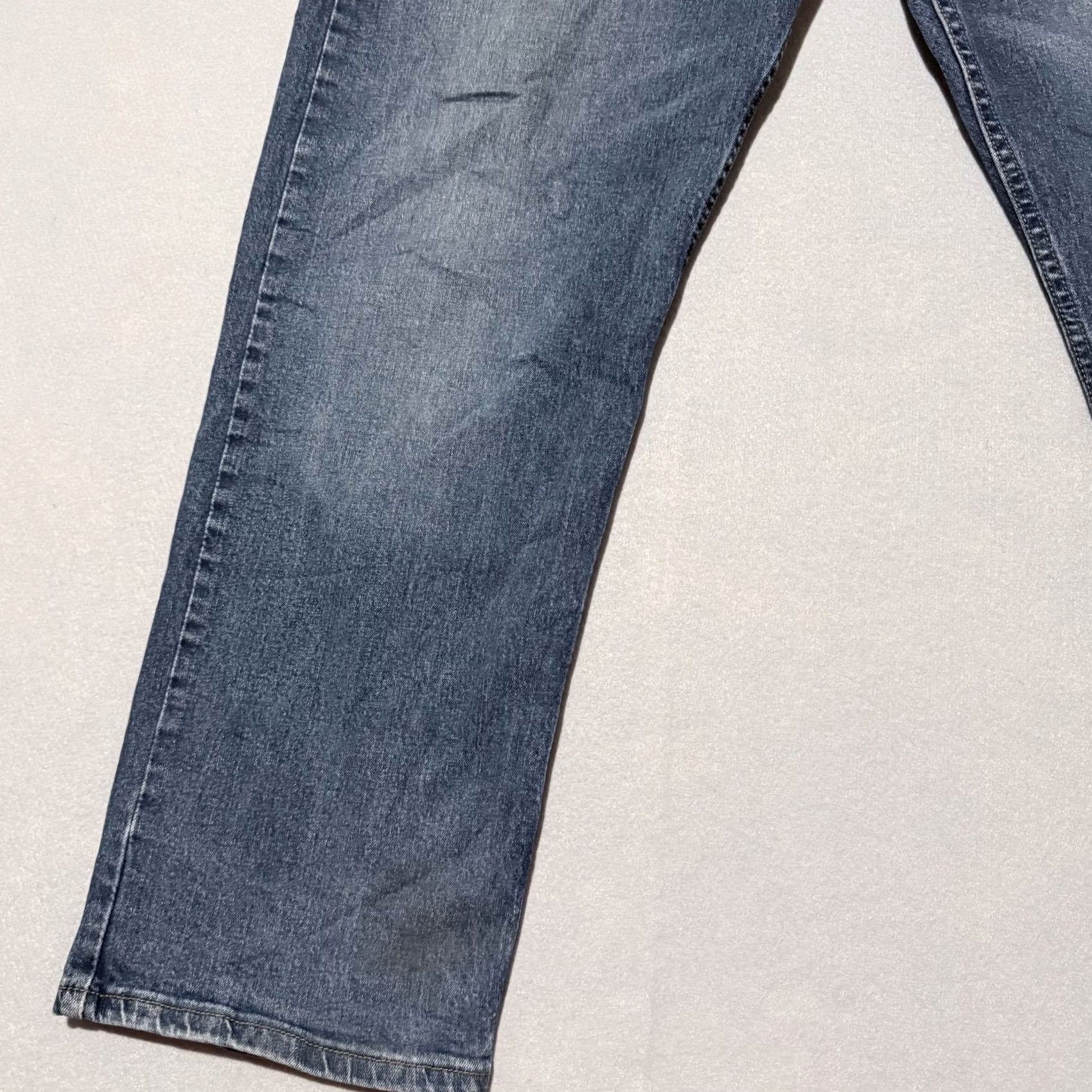 Wrangler Wrangler Jeans Blue Denim High-Rise Classic Straight Fit Zip Fly 42X29 Jeans Men 42 Blue Vintage Wrangler Jeans Mens 42X29 Size US 42 / EU 58 - 5 Thumbnail
