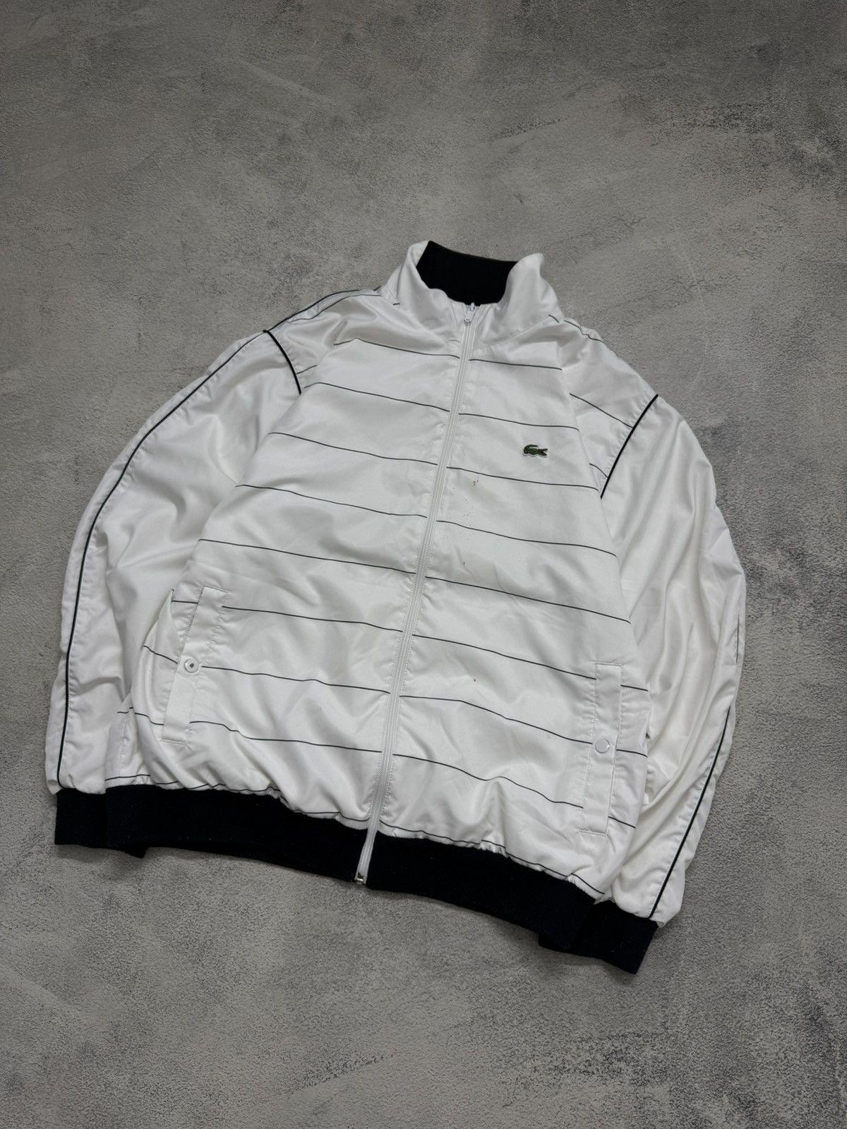 Lacoste Vintage Y2k Lacoste Jacket 00’s Size US XL / EU 56 / 4 - 1 Thumbnail