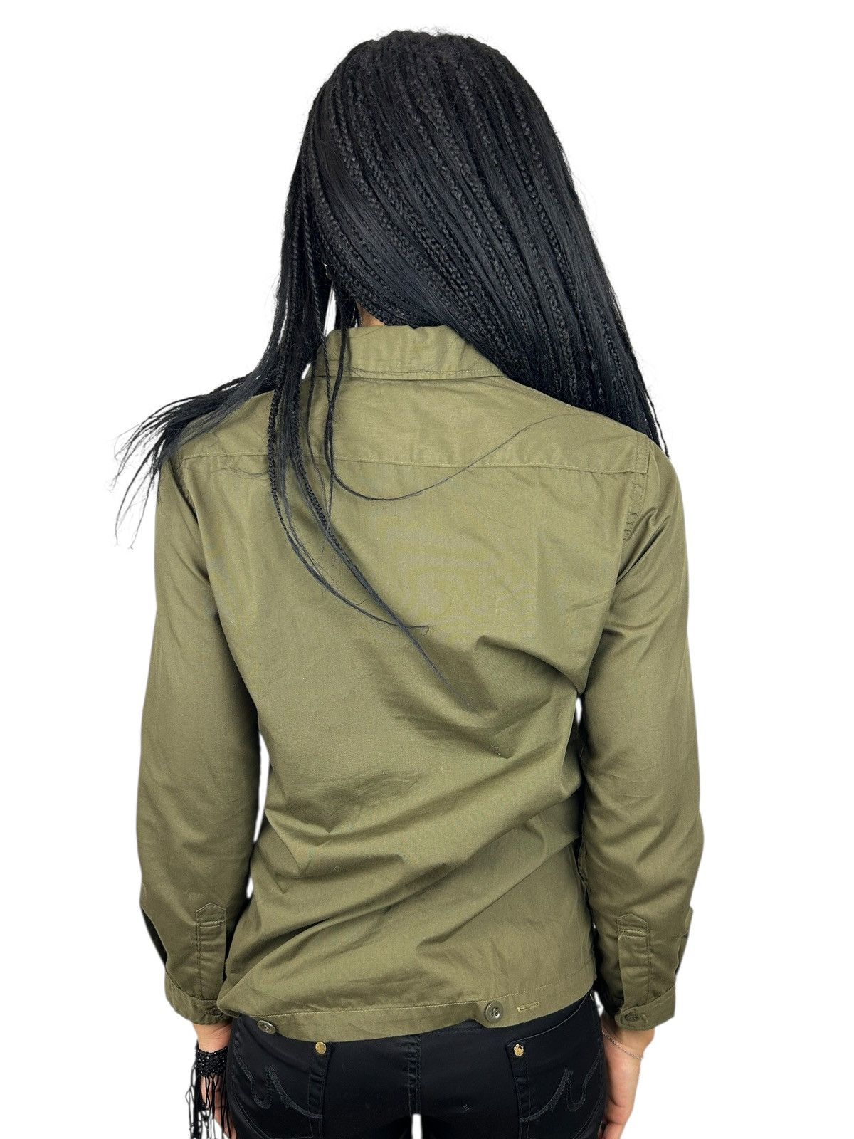 Johnbull Symmetrical Chest Pocket Military Button-Up Shirt