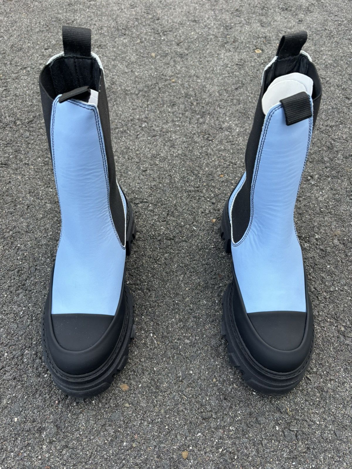 Ganni GANNI Leather Chelsea Boots Size US 8 / IT 38 - 3 Thumbnail