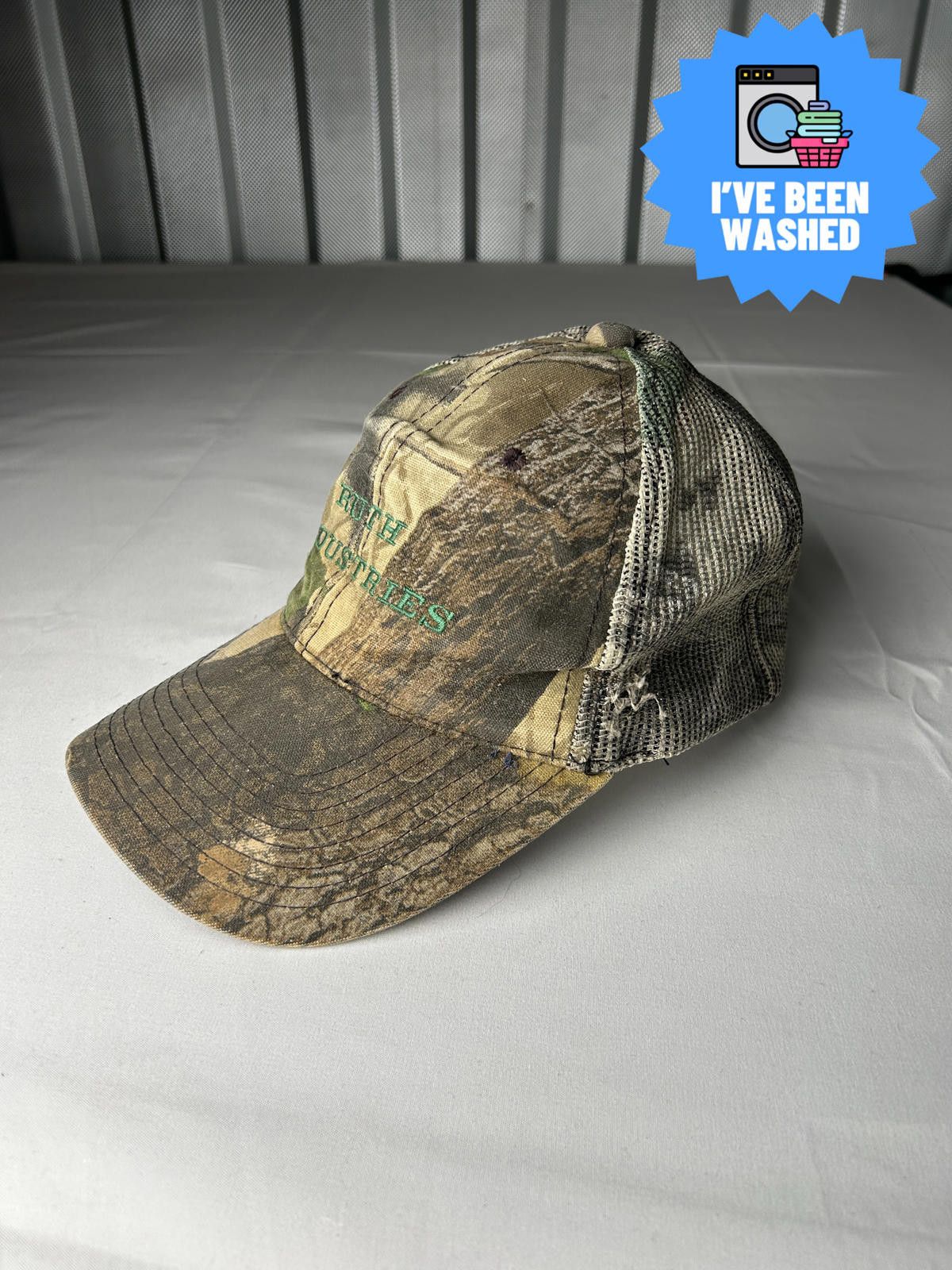 Realtree RealTree Camo Cap One Size Adjustable Unisex Hunting Army Size ONE SIZE - 1 Thumbnail