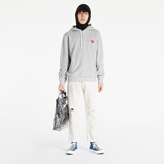 Comme des Garcons PLAY Comme Des Garcons Play Hoodie Fullover Grey AD2012 Size US M / EU 48-50 / 2 - 1 Thumbnail