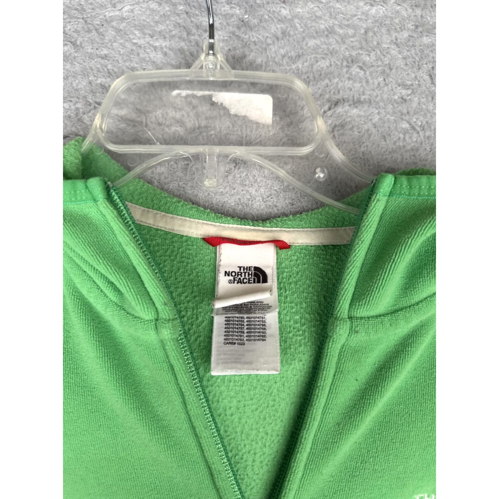 The North Face The North Face Hoodie Womens S Green Full Zip Slim Fit Pockets Jersey Jacket Size S / US 4 / IT 40 - 7 Thumbnail