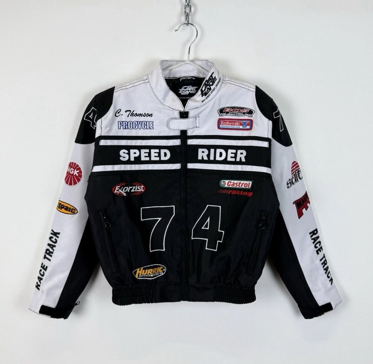 Other Fast Lane Speed Rider Freak Racing Crew Jacket Boy’s Size M Size US XXS / EU 40 - 1 Thumbnail