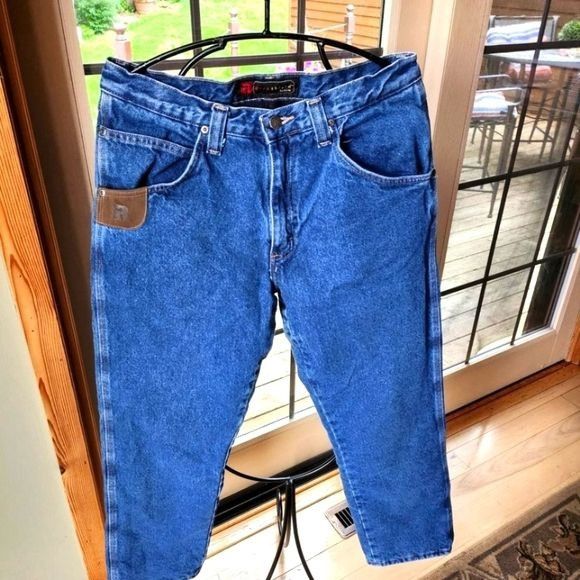Wrangler Riggs Wrangler Durashield Denim Insulated Sz. 33x32 Blue Jea Size US 33 - 1 Thumbnail