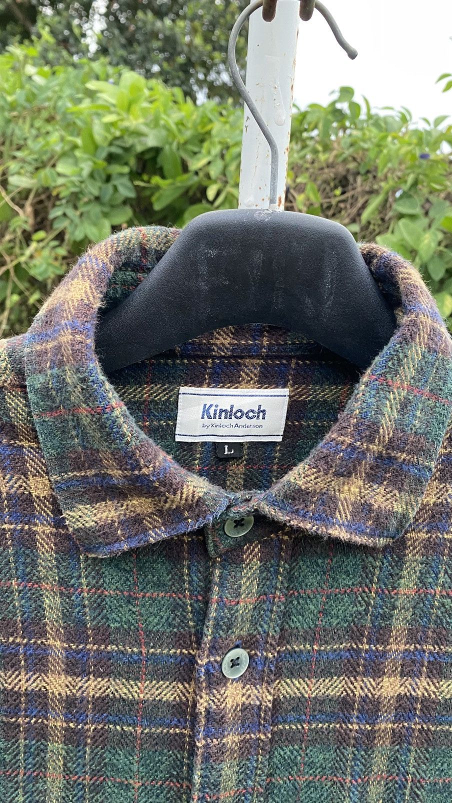 Flannel × Japanese Brand × Vintage Vintage Kinloch Anderson Flannel Shirt Size US L / EU 52-54 / 3 - 5 Thumbnail