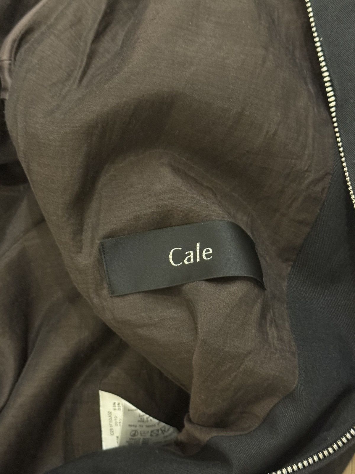 Other Cale - Cotton Linen Twill Double Zip Blouson Size US XL / EU 56 / 4 - 2 Thumbnail