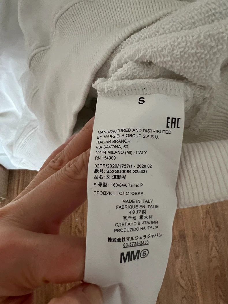 Maison Margiela Maison Margiela Letter sweatshirt 2502-Nextarrow Size S / US 4 / IT 40 - 5 Thumbnail