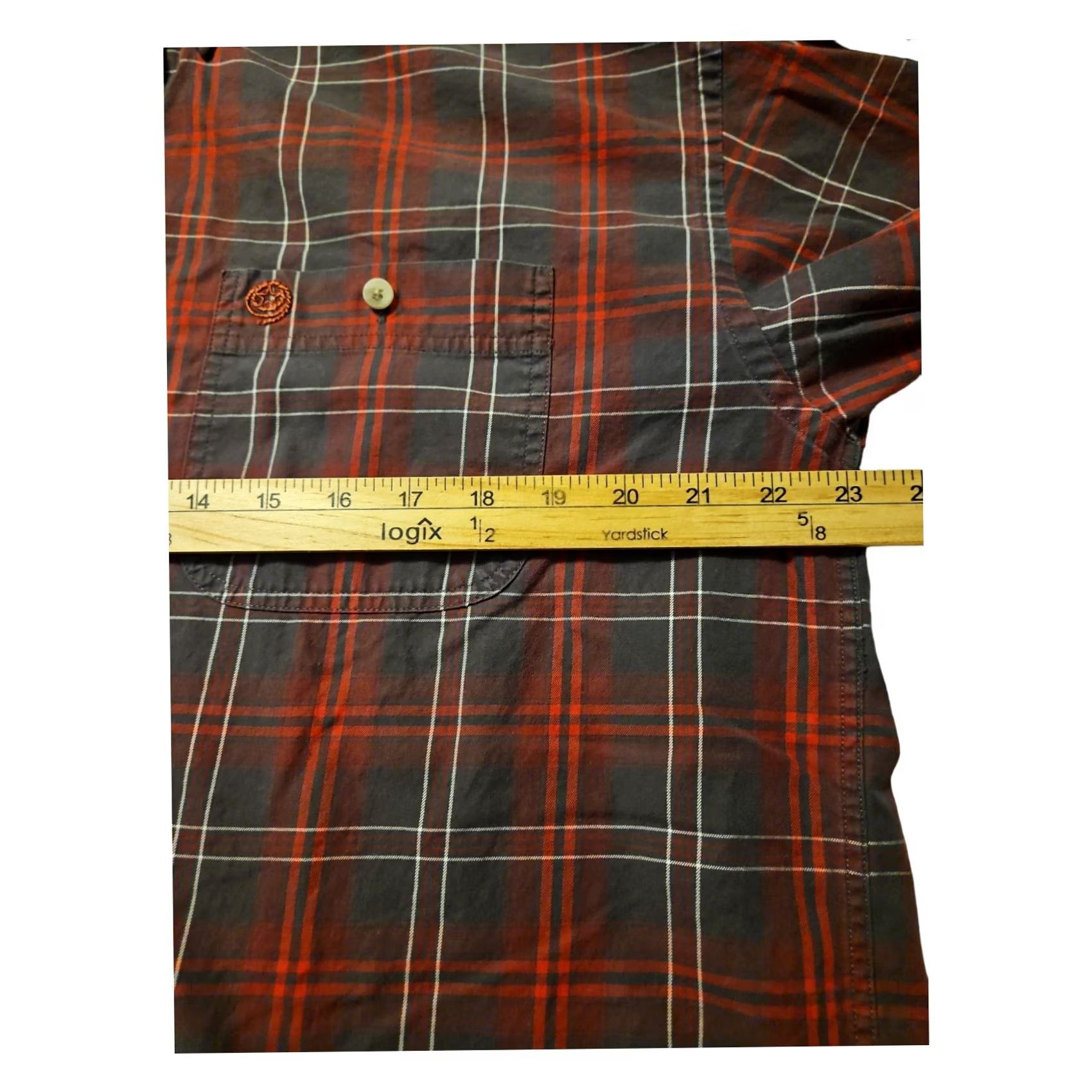 Wrangler VINTAGE Wrangler George Strait Button Down Shirt Large Men's Red Plaid Western Cowboy Size US L / EU 52-54 / 3 - 3 Thumbnail