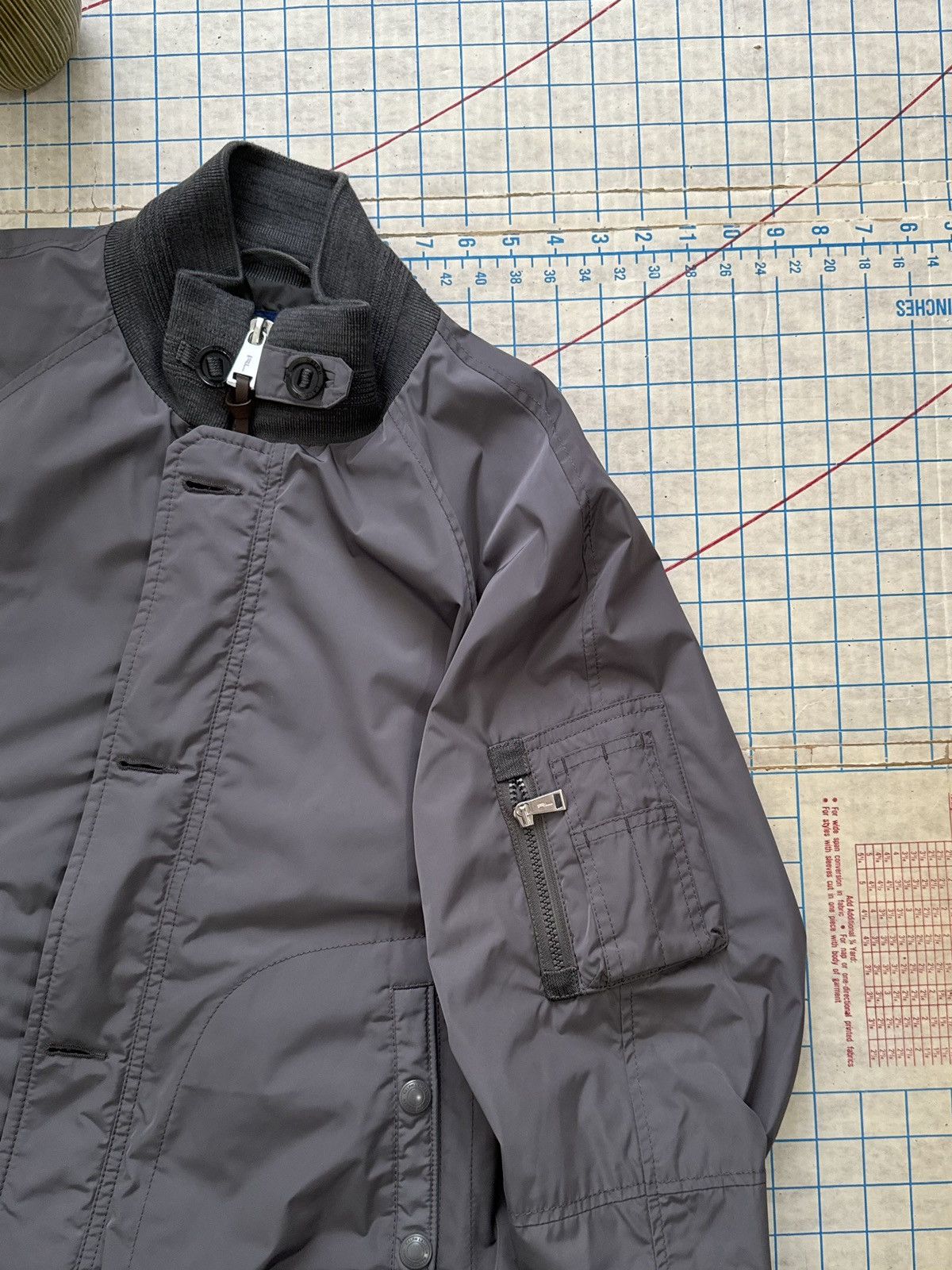 Polo Ralph Lauren Polo Ralph Lauren MA-1 Bomber Jacket Gray Size XL Mens Size US XL / EU 56 / 4 - 11 Thumbnail