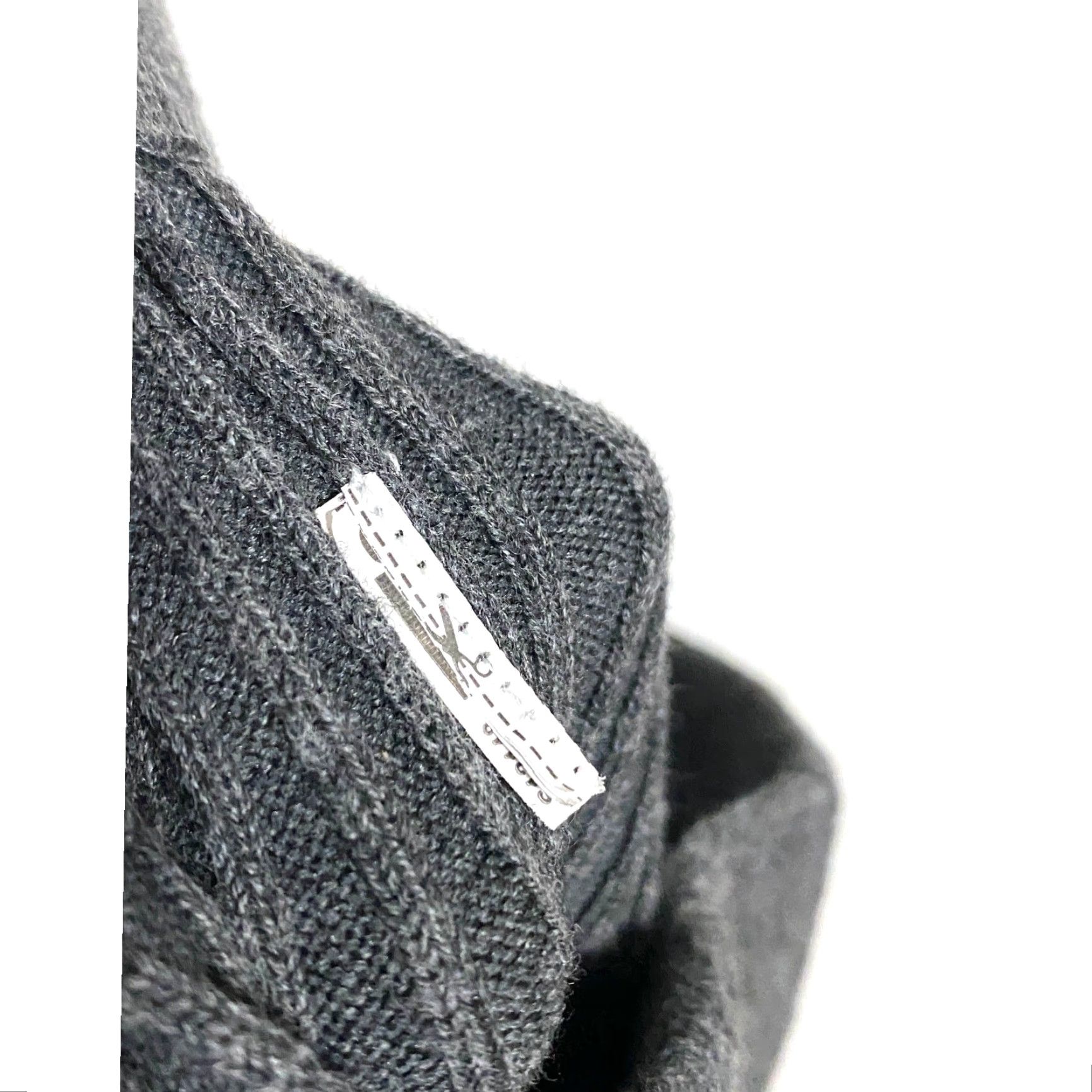 Forever 21 FOREVER 21 Gray Ribbed Bodycon Tube Pencil Skirt S Fitted Faux Button Front Y2K Size 28" / US 6 / IT 42 - 6 Thumbnail