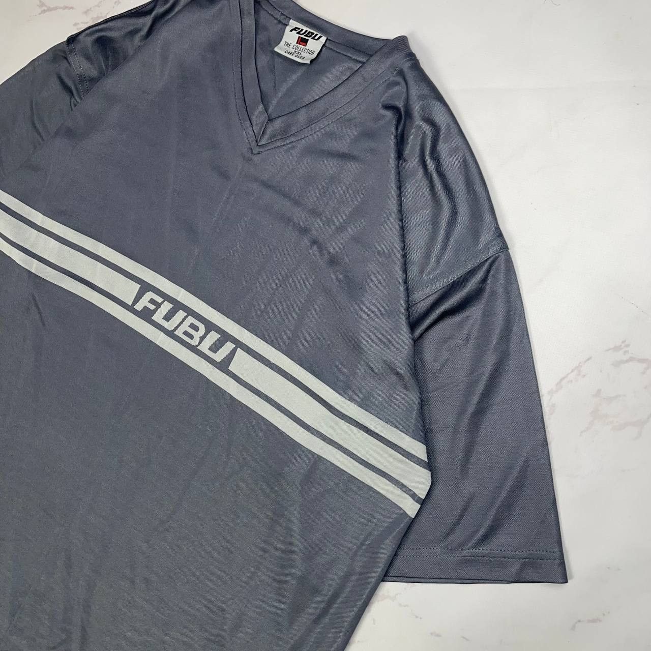 Fubu Fubu × Streetwear × Vintage Fubu y2k logo jersey tee 90’s Size US XXL / EU 58 / 5 - 3 Thumbnail