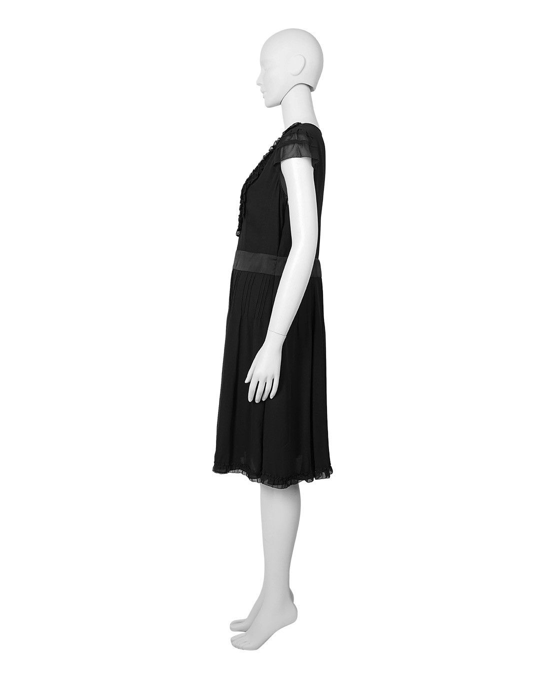 Emporio Armani Emporio Armani Silk Dress Size L / US 10 / IT 46 - 6 Thumbnail