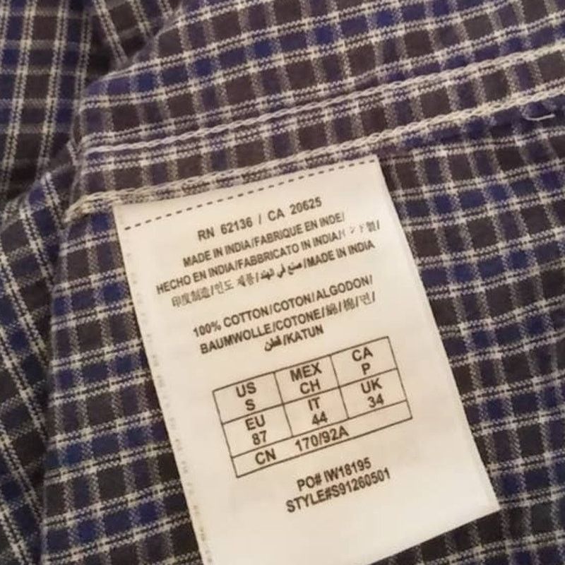Guess GUESS Plaid Button Up Long Sleeve Shirt Men's Small Size US S / EU 44-46 / 1 - 6 Thumbnail
